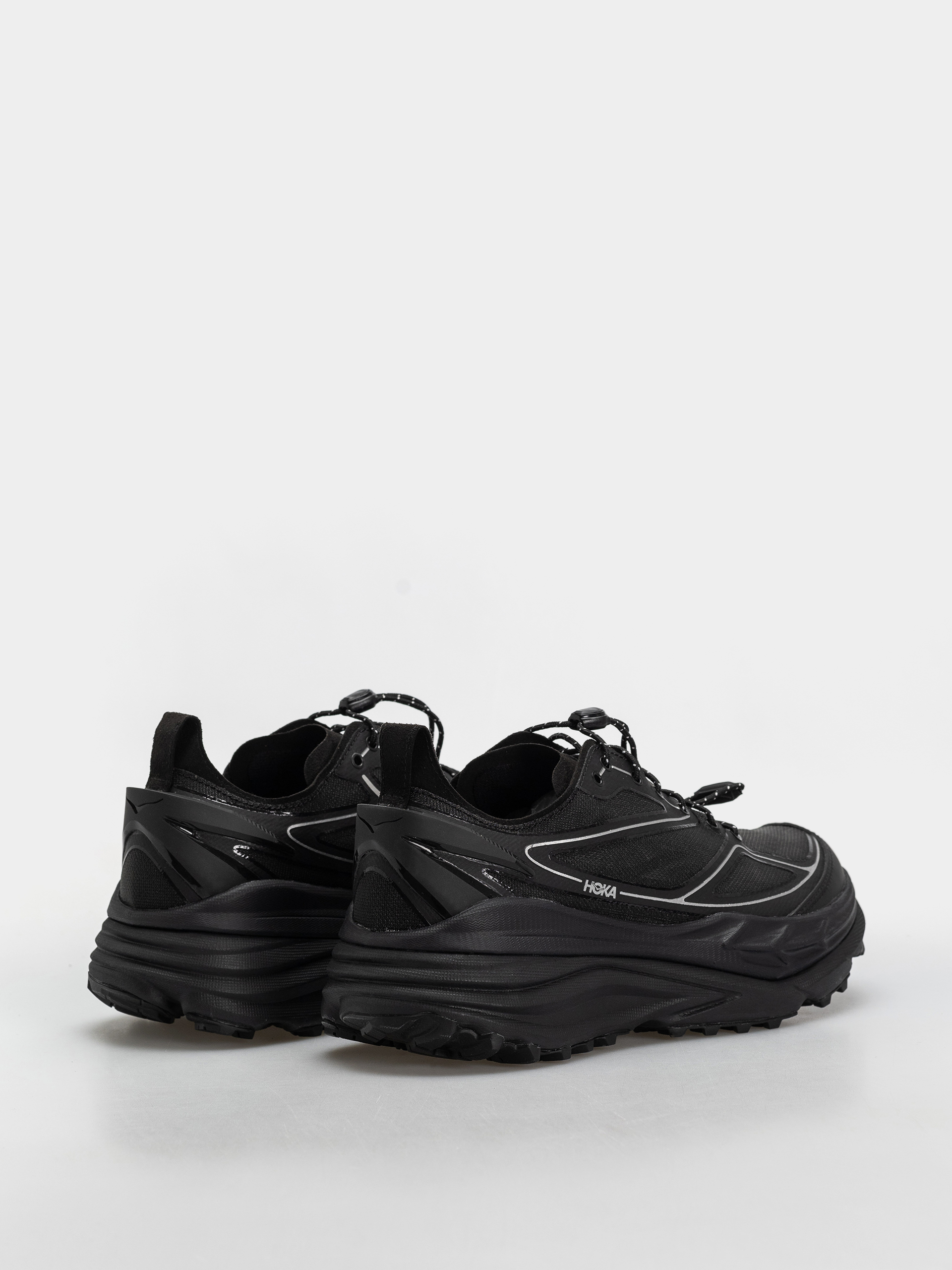 Hoka Stinson One7 Cipők (black/silver)