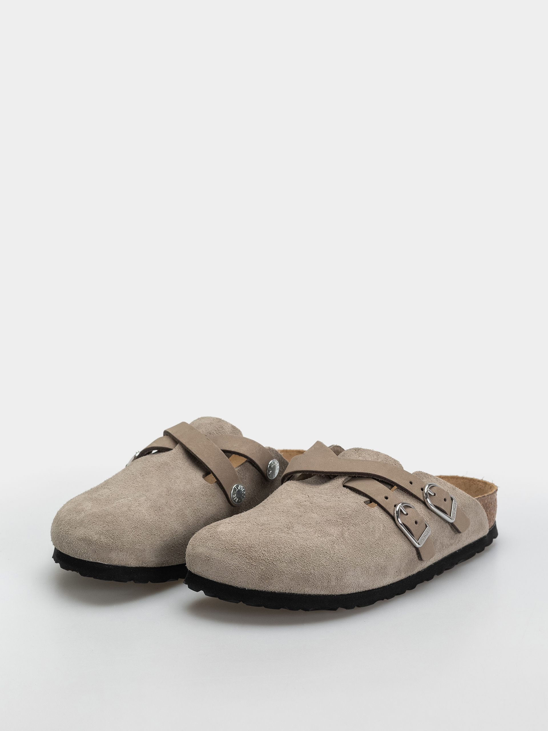 Birkenstock Blair Suede Leather Narrow Wmn Flip-flop papucsok (taupe)
