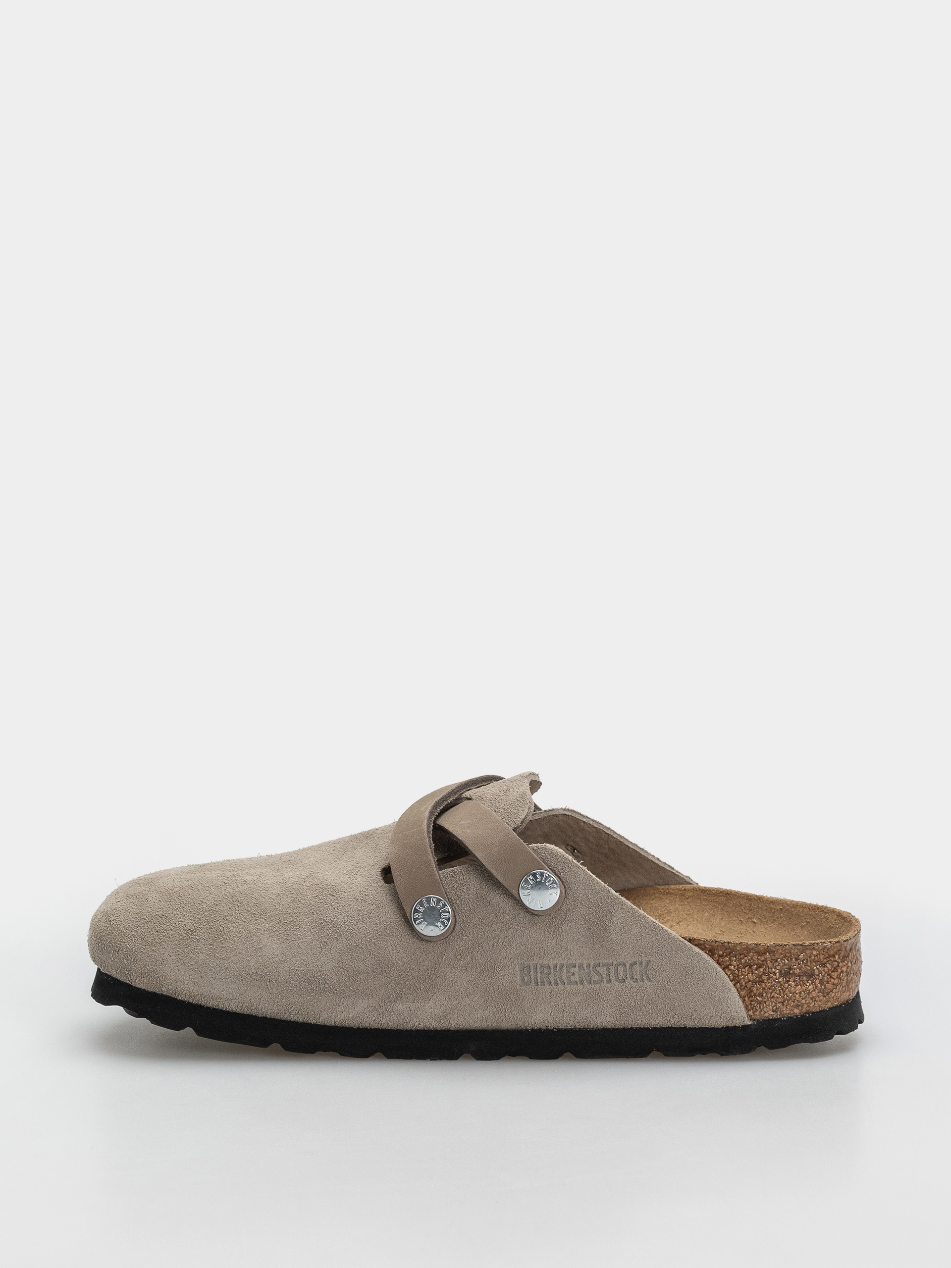 Birkenstock Blair Suede Leather Narrow Wmn Flip-flop papucsok (taupe)