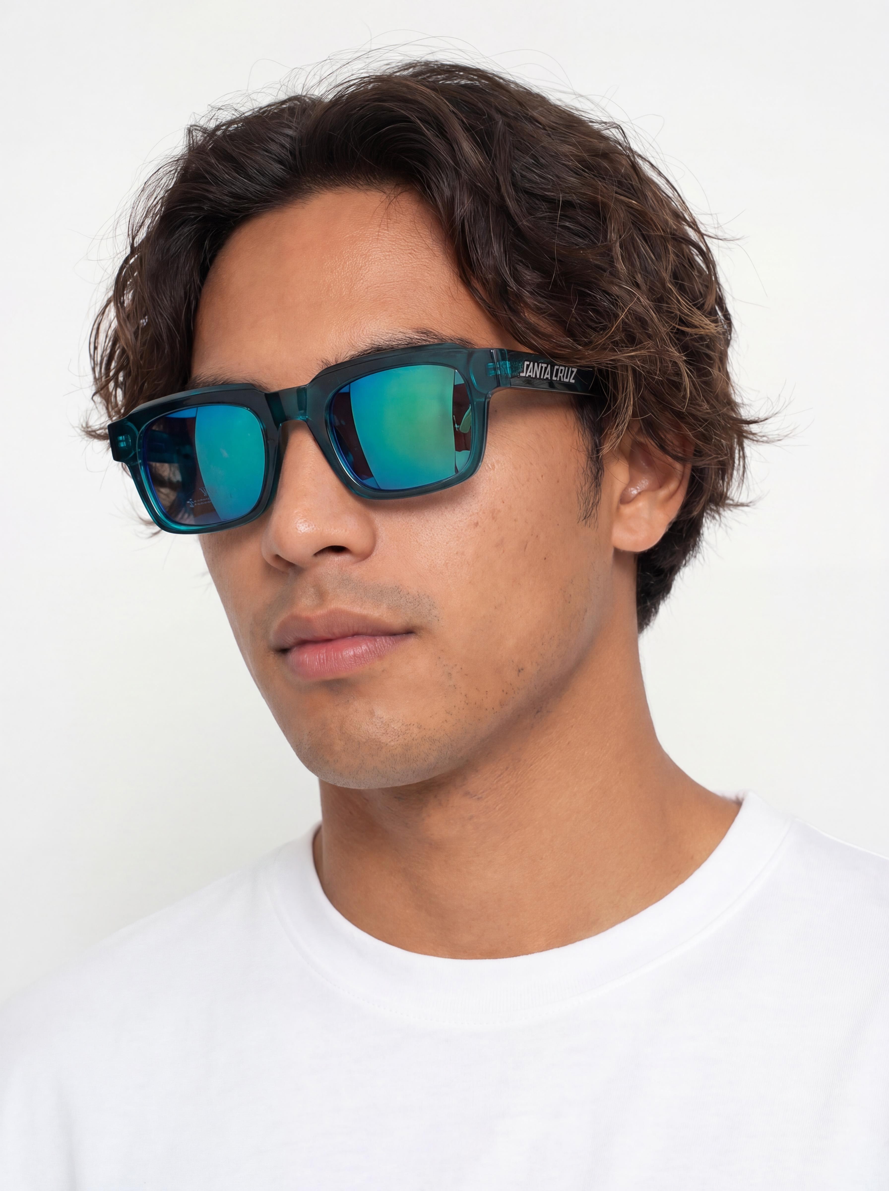 Santa Cruz Mimi Napszemu00fcvegek (transparent teal/green)
