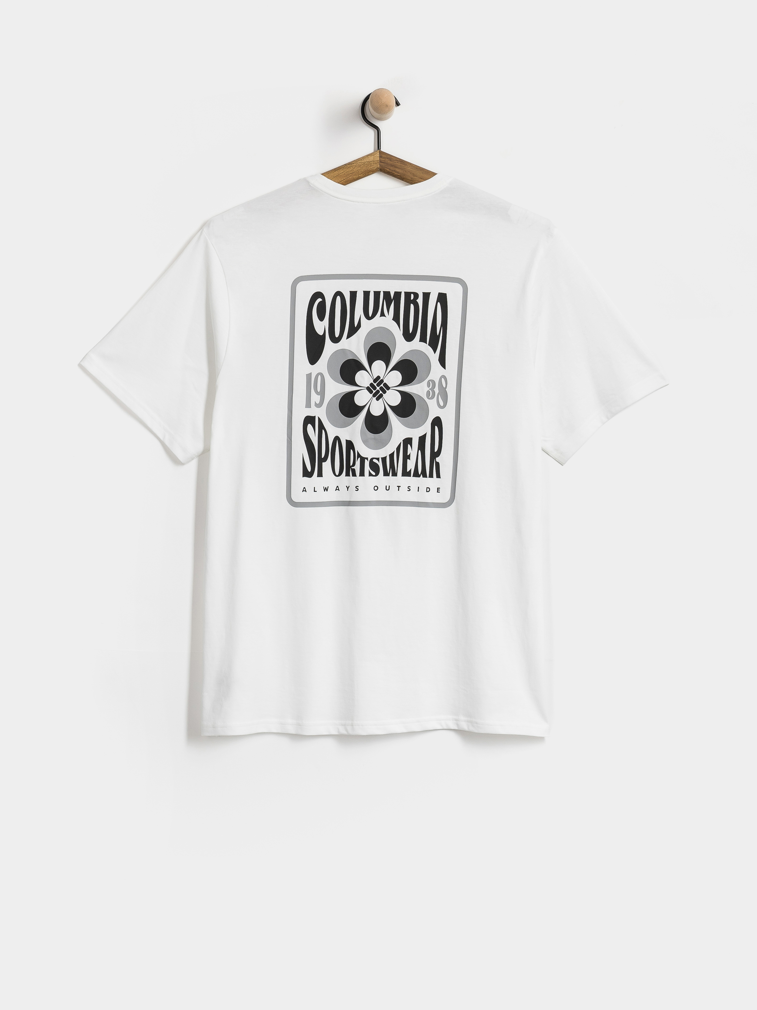 Columbia CSC Outdoor Back Graphic Pu00f3lu00f3 (white/flower power badge)