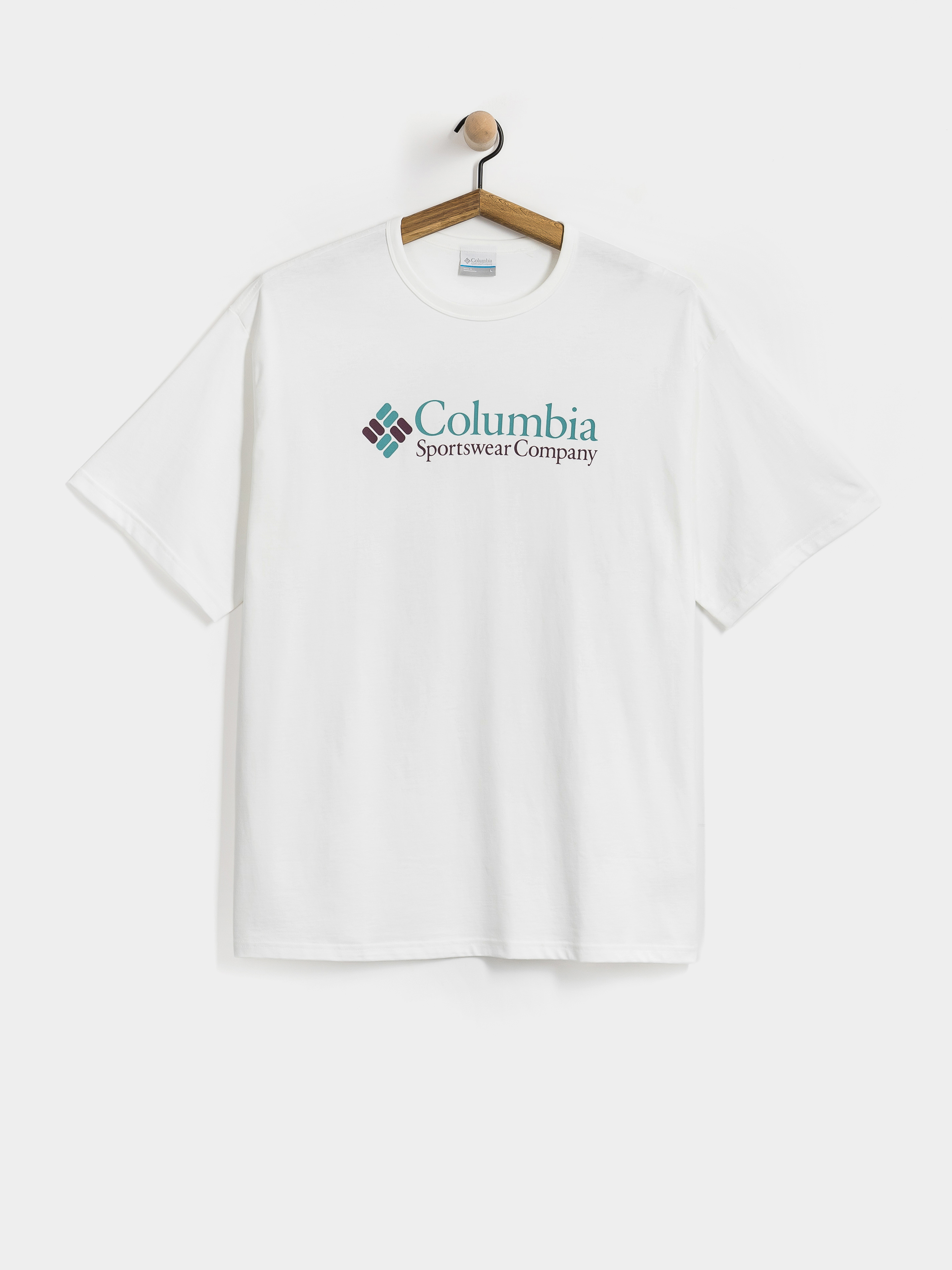 Columbia CSC Heavyweight Logo Pu00f3lu00f3 (white csc retro)