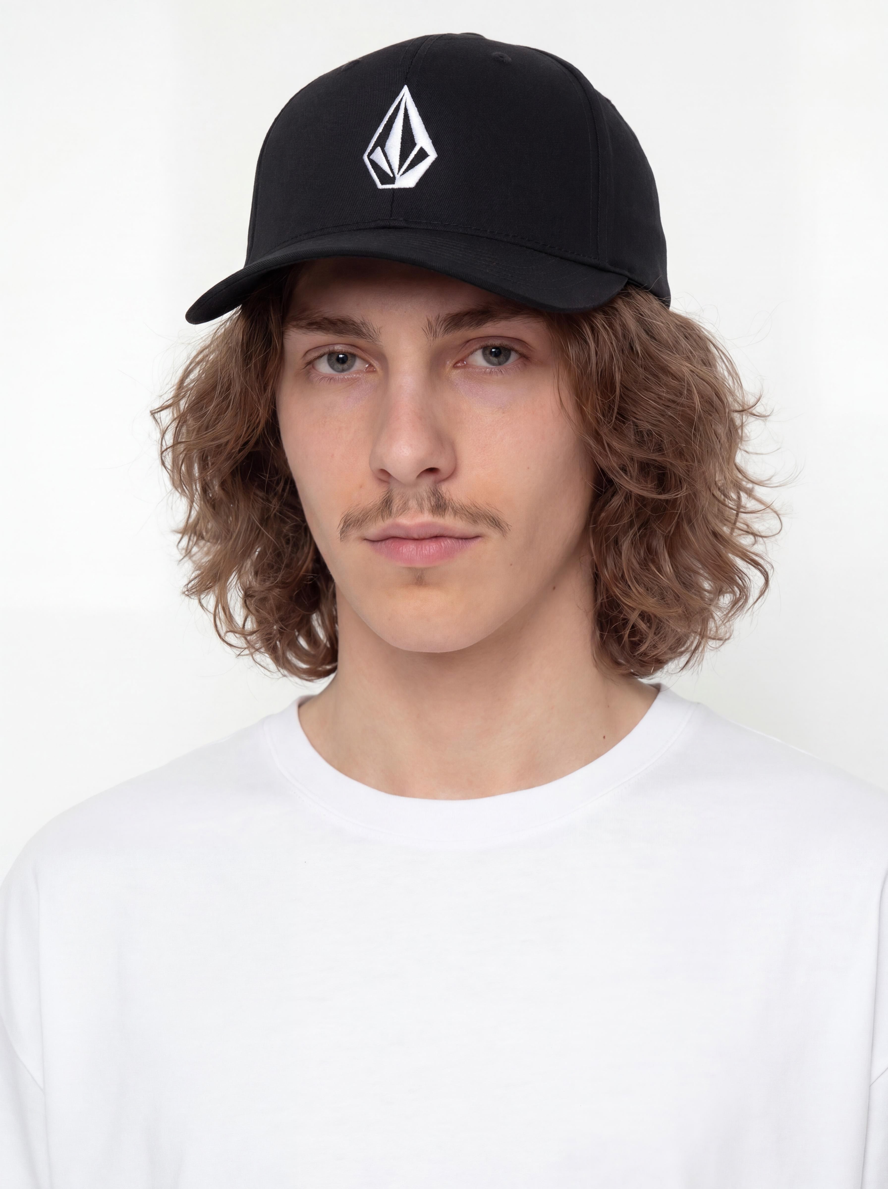 Volcom Full Stone Flexfit Baseball sapka (black)