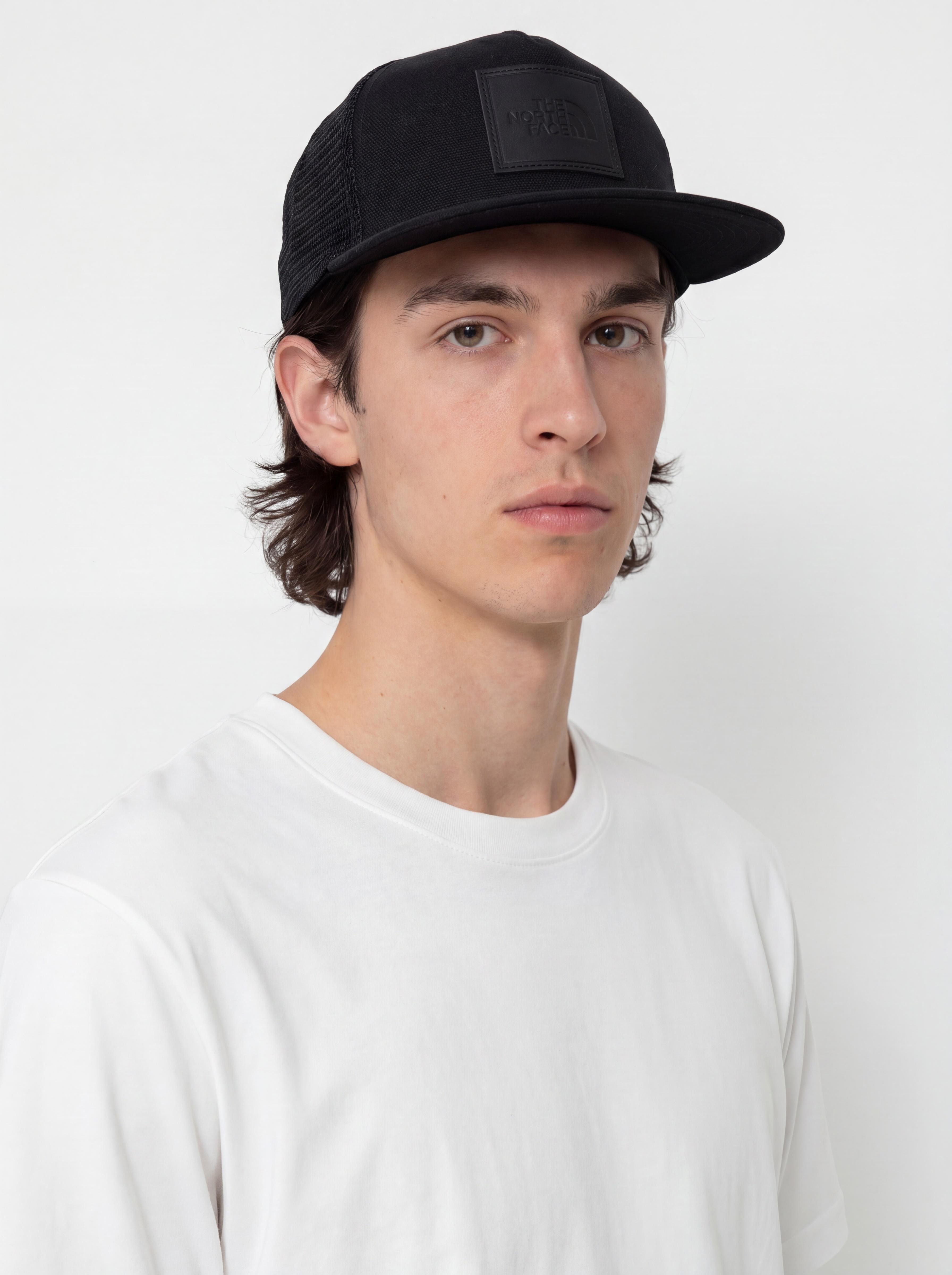 The North Face Half Dome Trucker Baseball sapka (tnf black/leather patch)