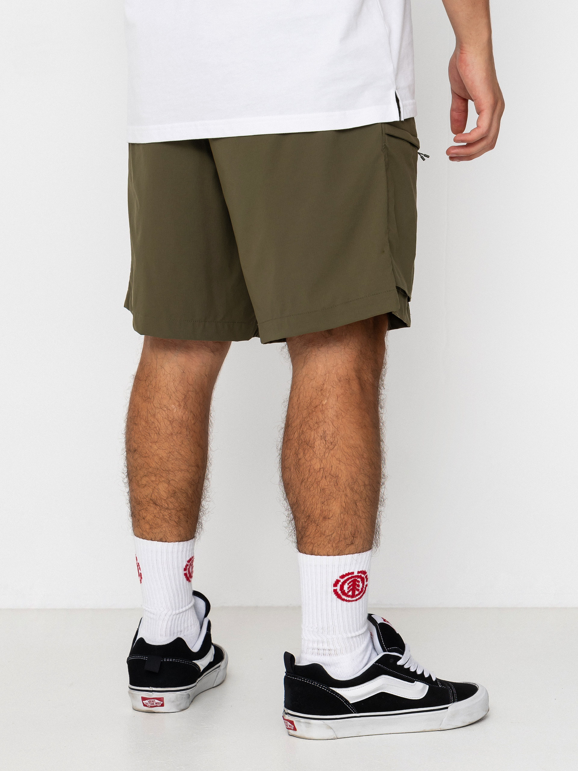 Rövidnadrág Brixton Journey Utility (dark olive)
