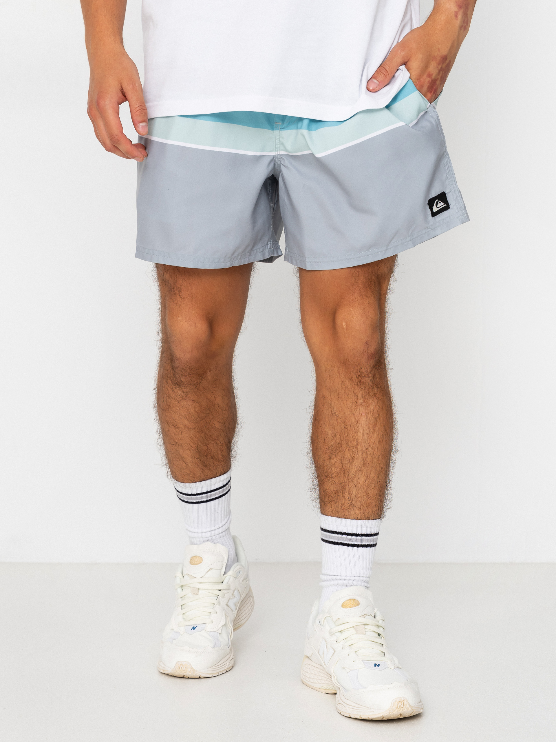Quiksilver Everyday Printed Volley 15 Boardshort (quarry outside stripe)