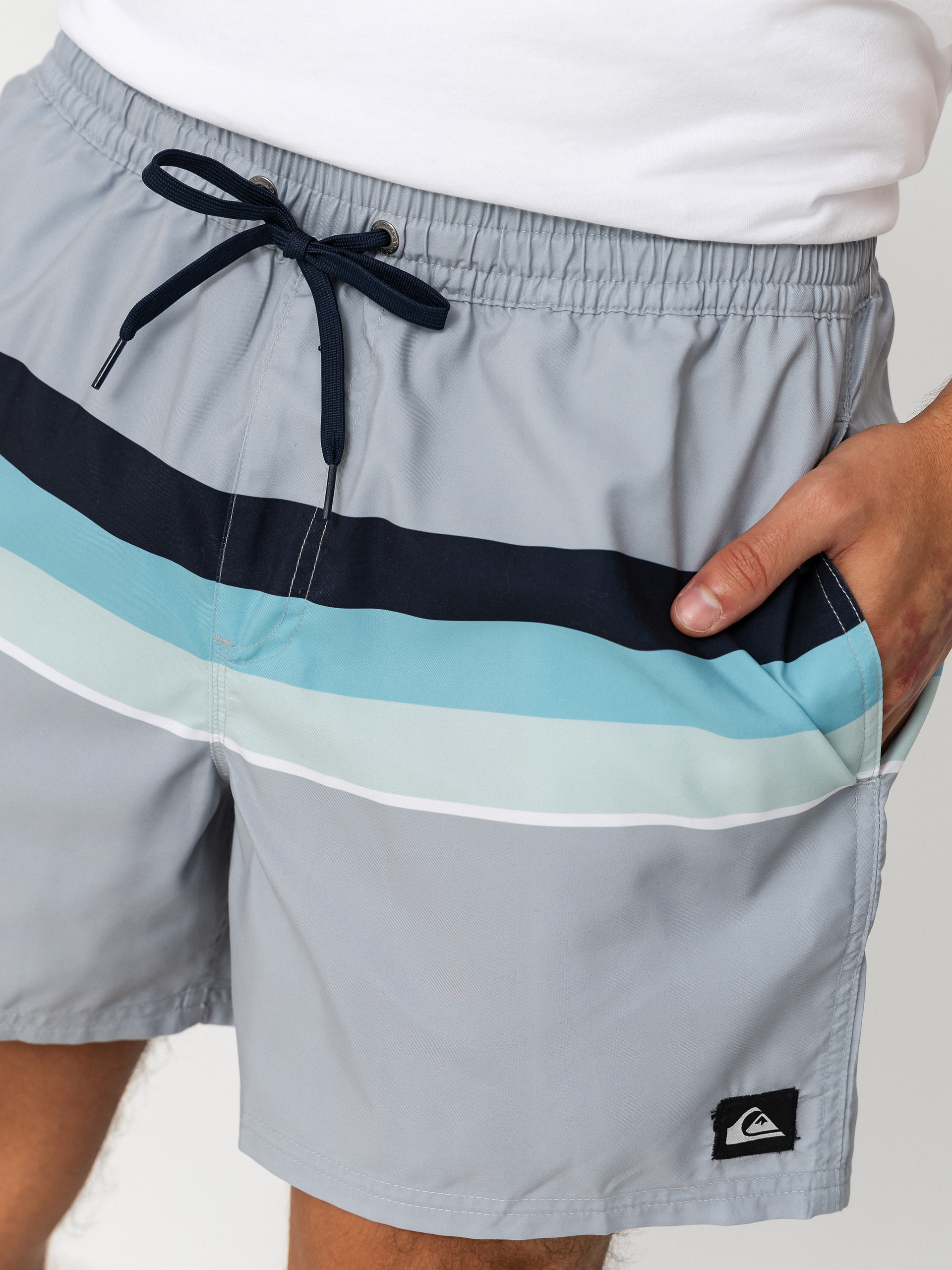 Quiksilver Everyday Printed Volley 15 Boardshort (quarry outside stripe)