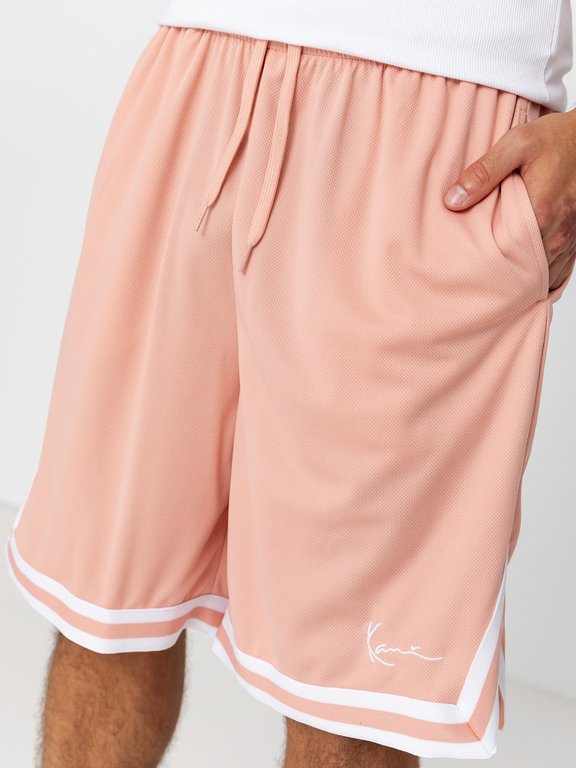 Karl Kani Small Signature Essential Mesh Rövidnadrág (pink)