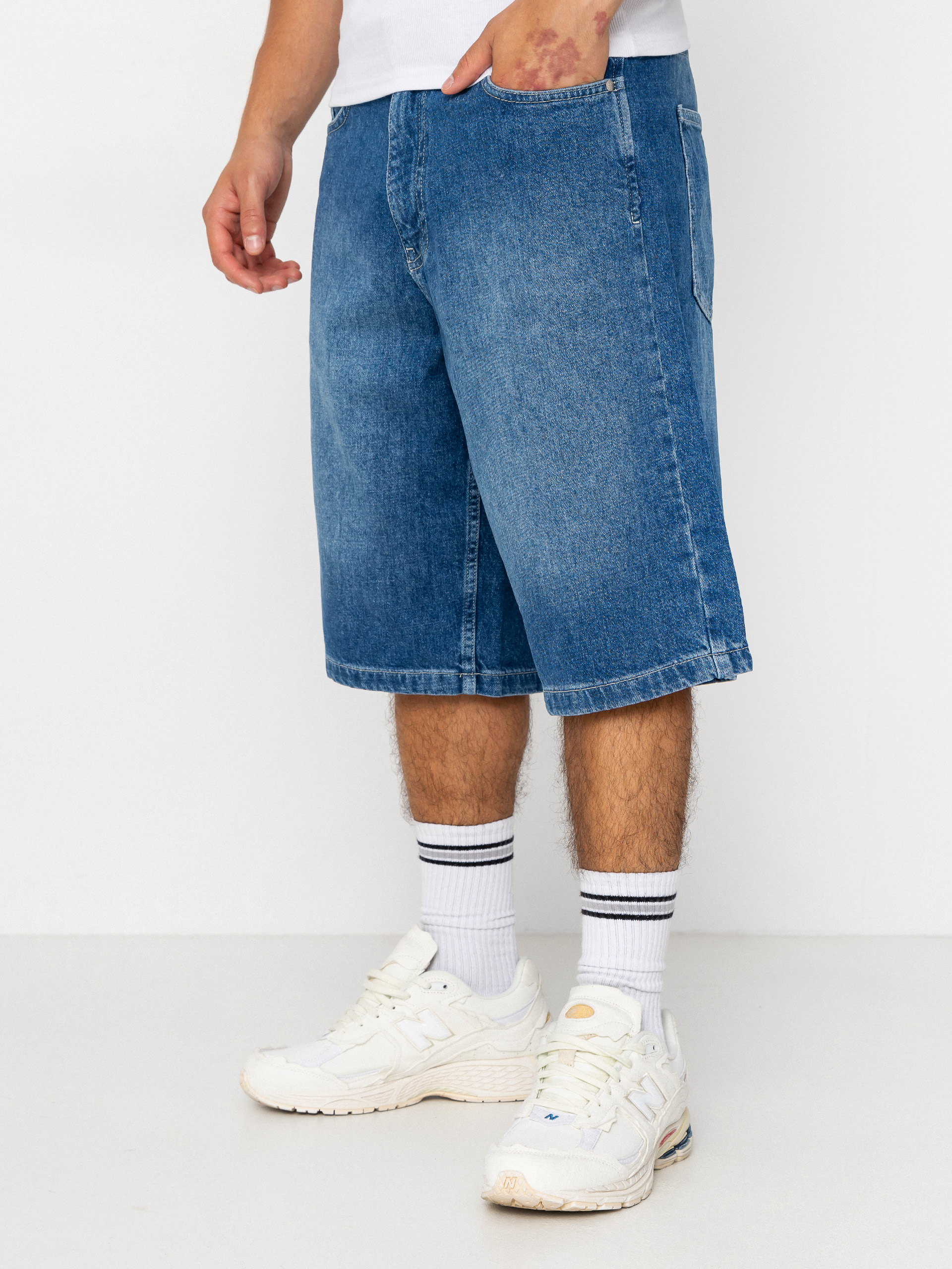 Karl Kani Jeans Denim Jorts Rövidnadrág (blue)