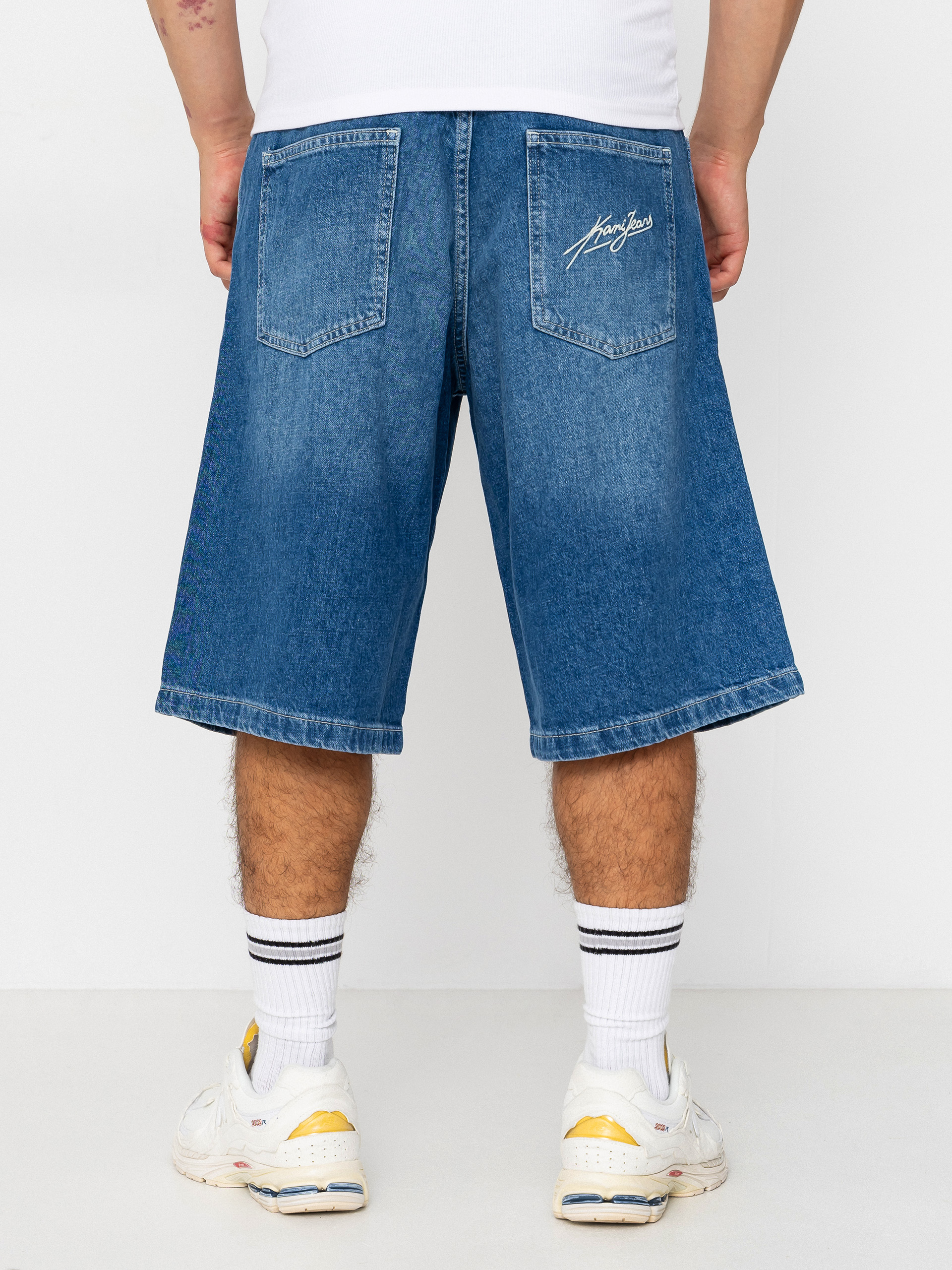 Karl Kani Jeans Denim Jorts Rövidnadrág (blue)