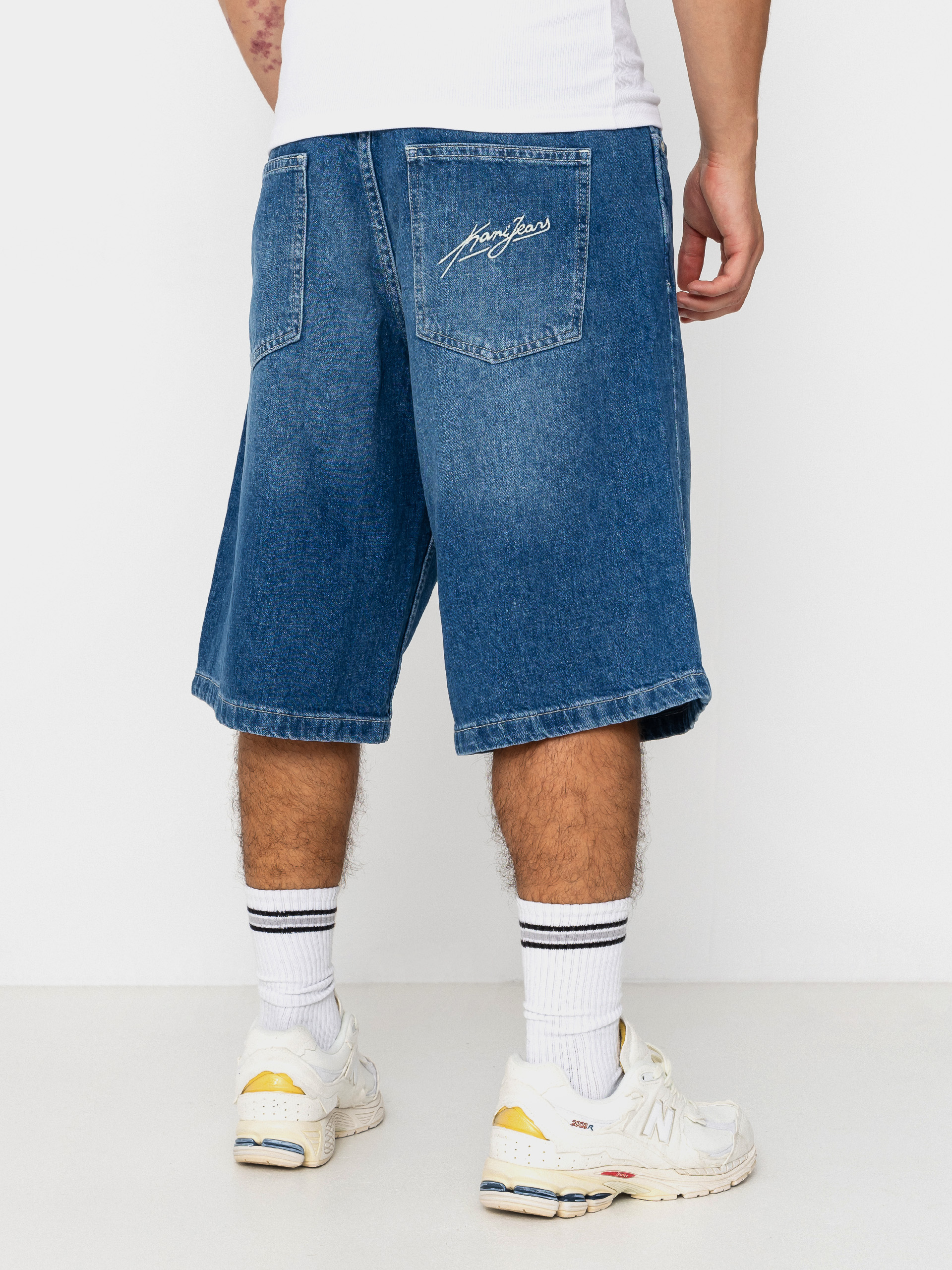 Karl Kani Jeans Denim Jorts Rövidnadrág (blue)