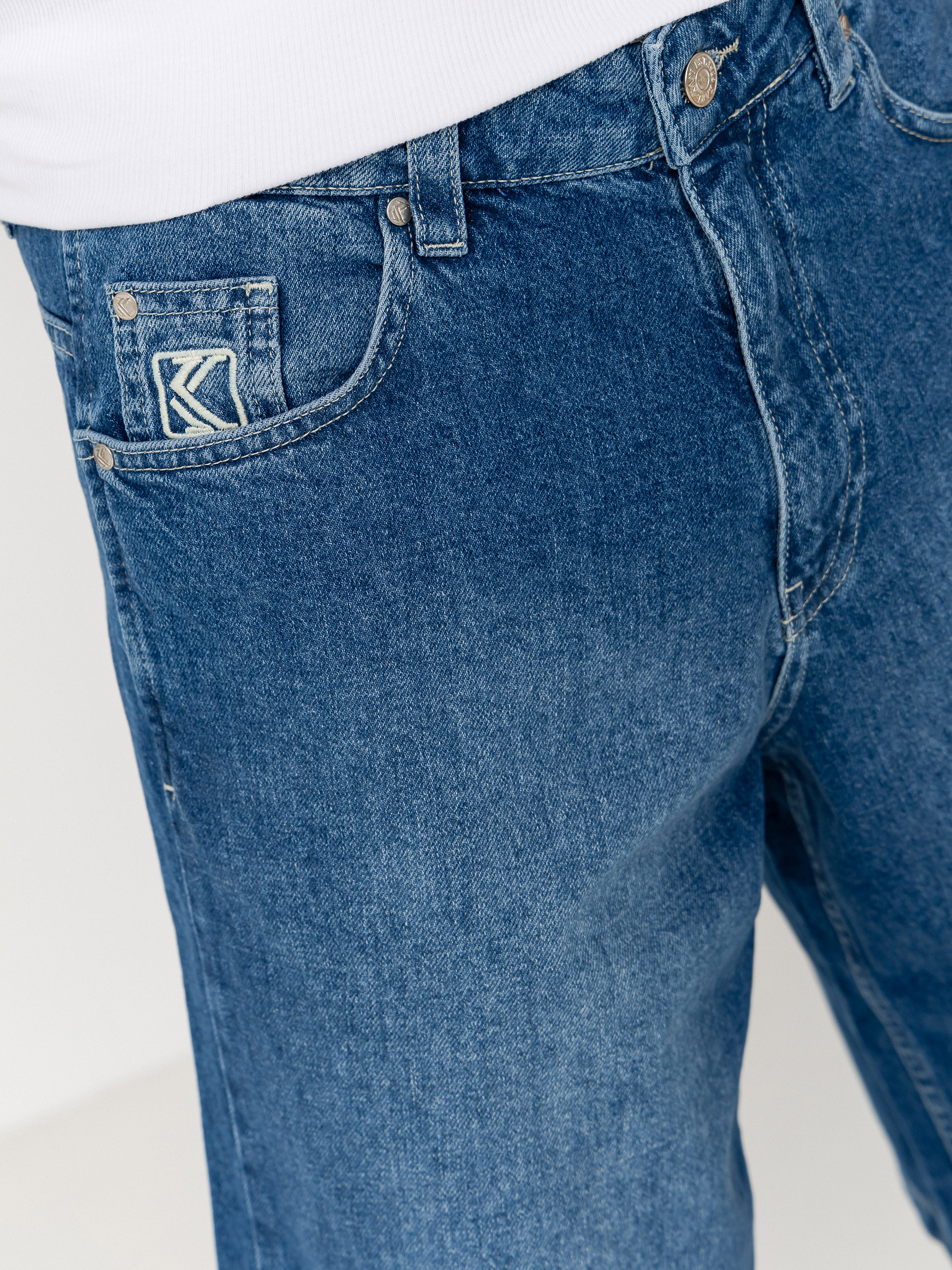 Karl Kani Jeans Denim Jorts Rövidnadrág (blue)