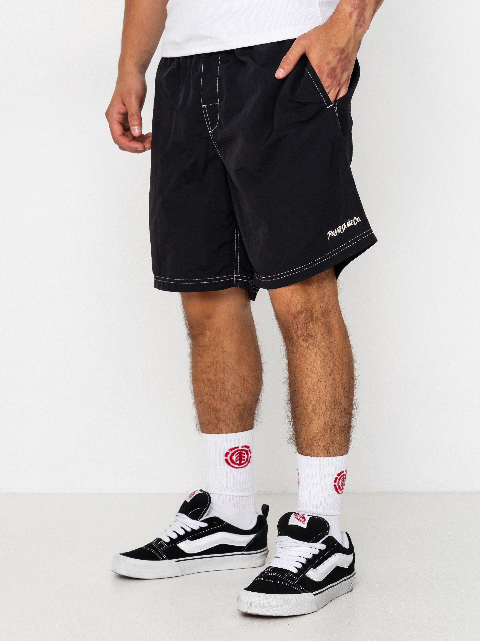 Rövidnadrág Polar Skate Ziggy Swim (black)