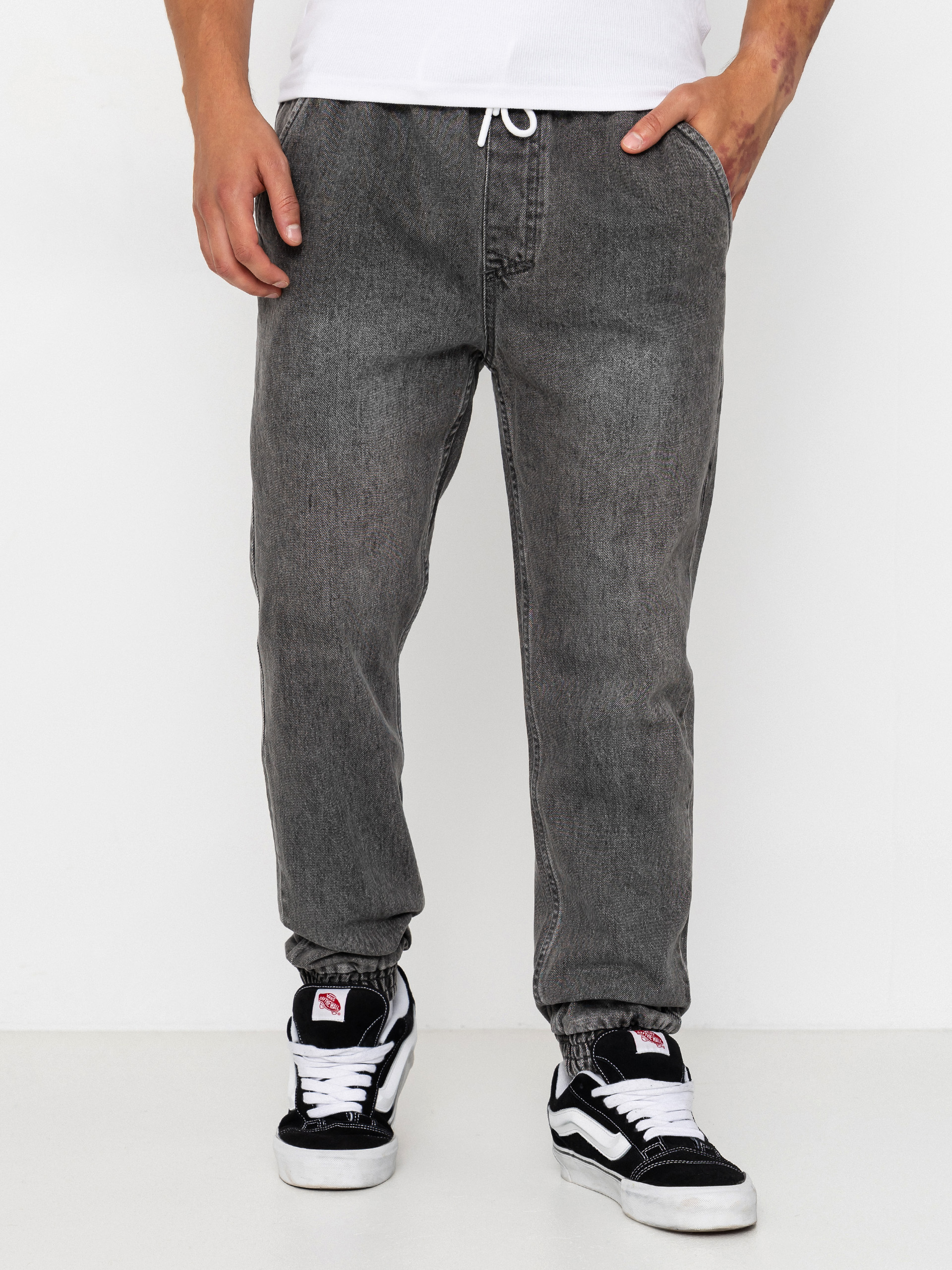 MassDnm Jogger Jeans Signature 2.0 Kisnadrág (grey)