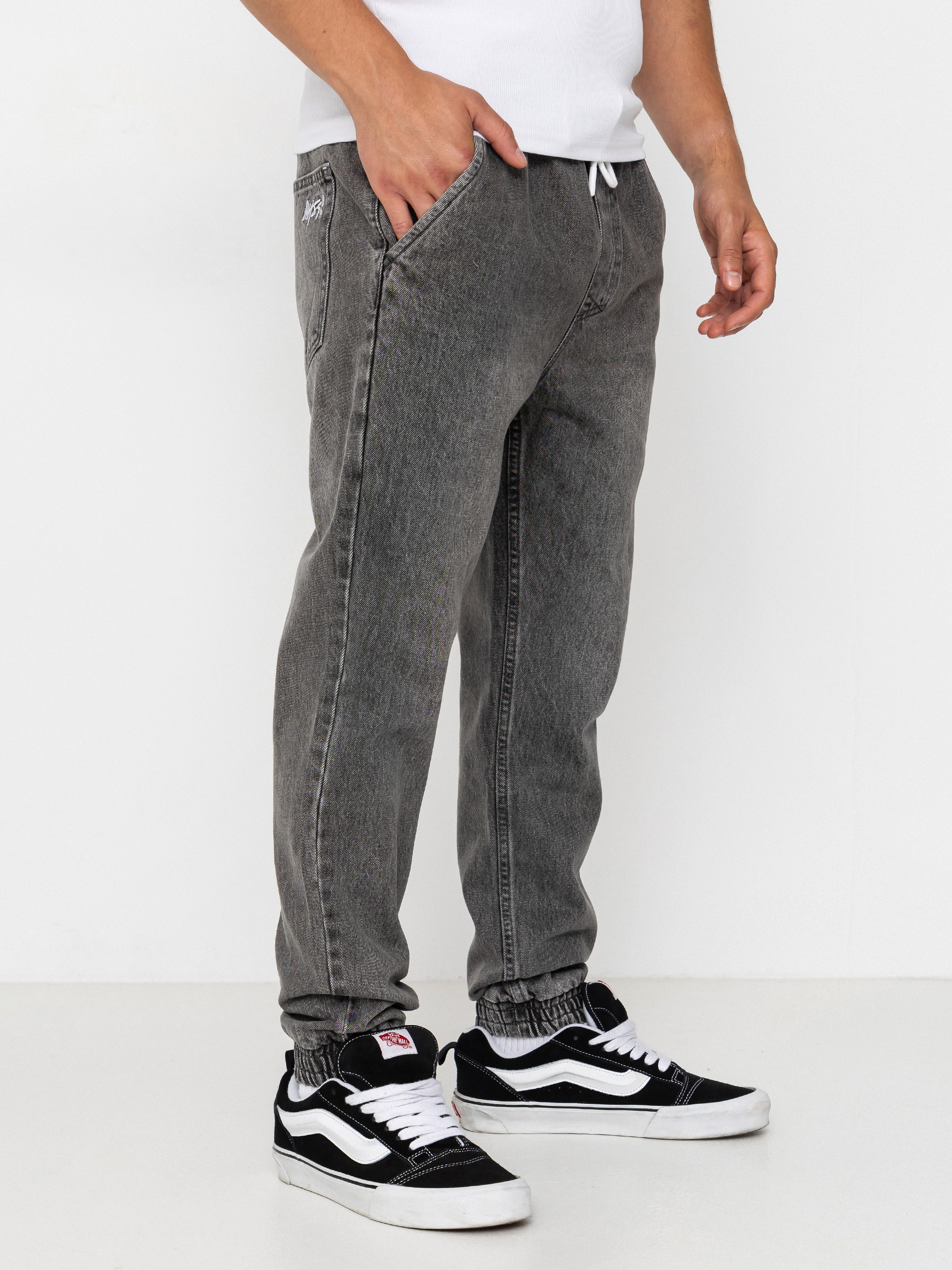 MassDnm Jogger Jeans Signature 2.0 Kisnadrág (grey)