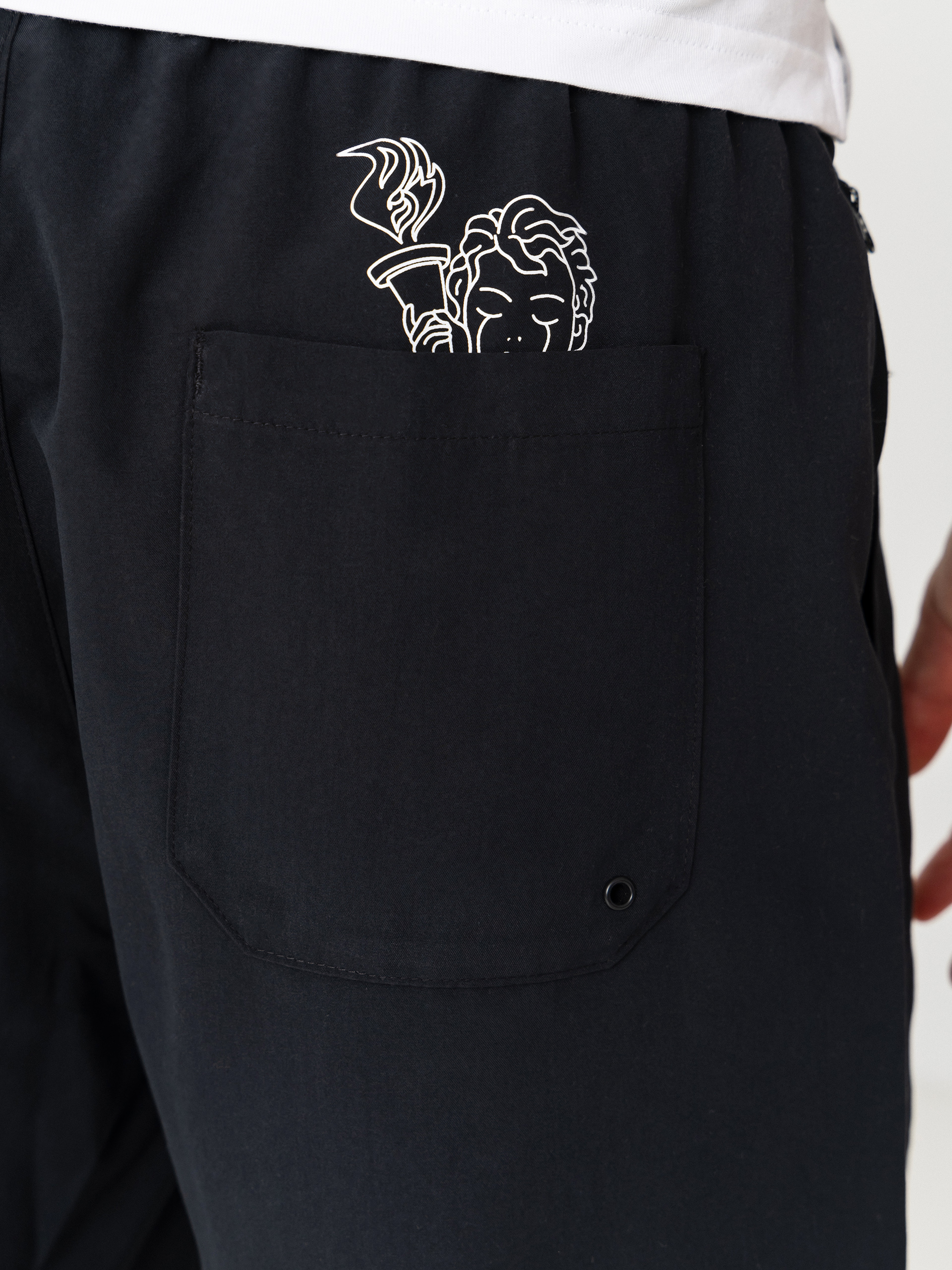 Rövidnadrág Beyond Medals Swim (black)