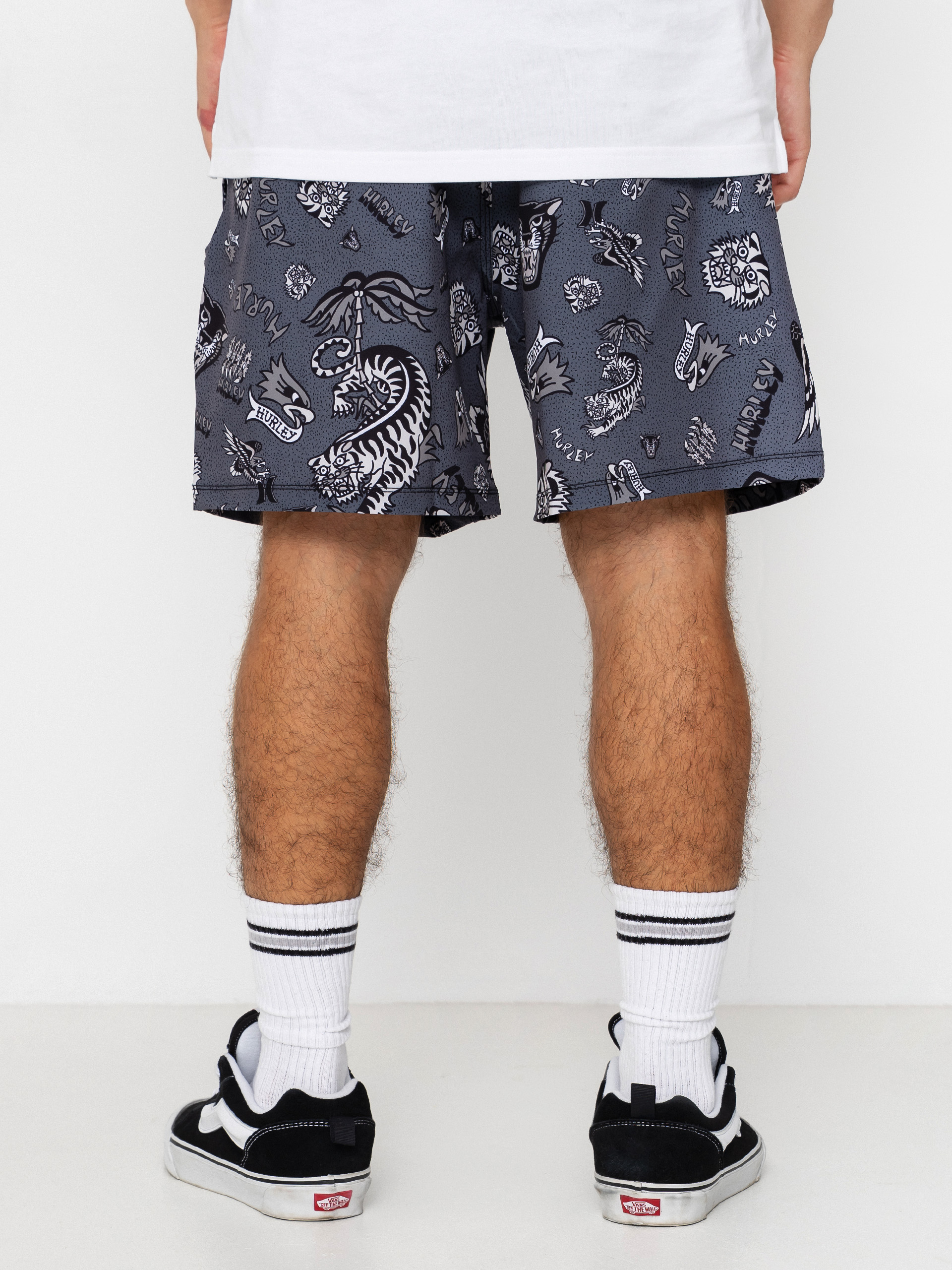 Hurley Volley Flex Art Rövidnadrág (black)