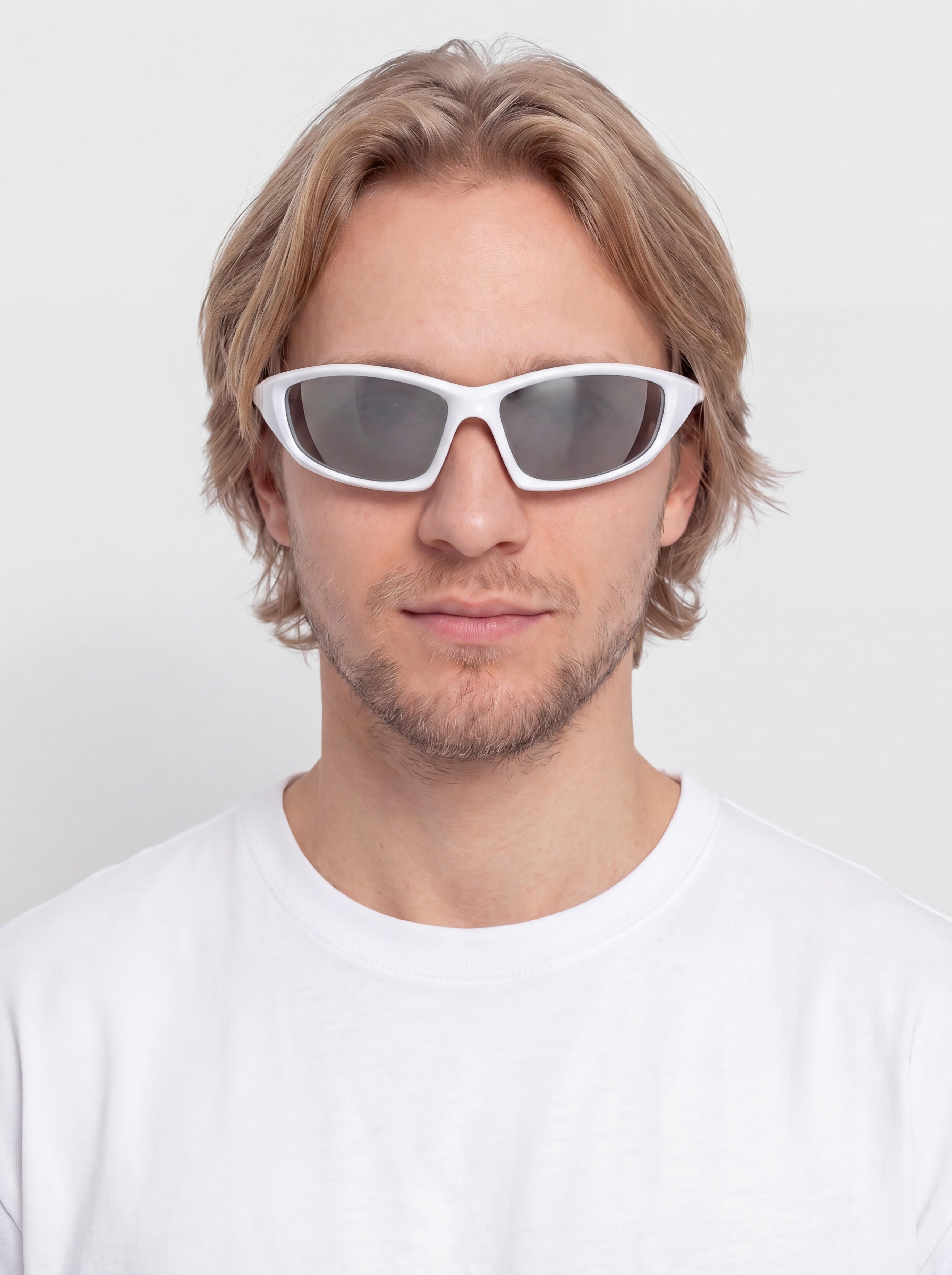 CHPO Kotti Napszemüvegek (white/silver mirror)