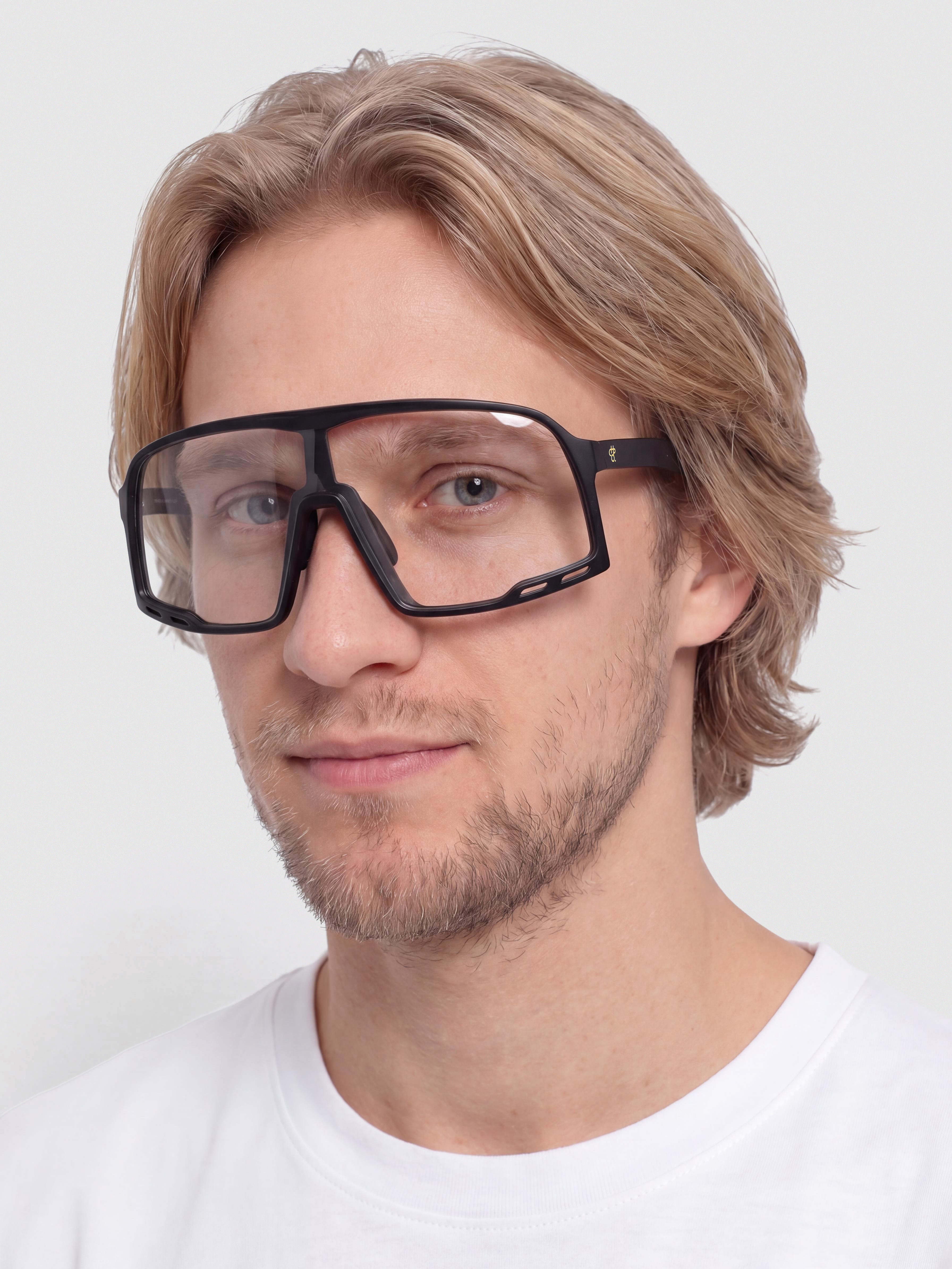 CHPO Henrik Napszemüvegek (matte black/transparent)