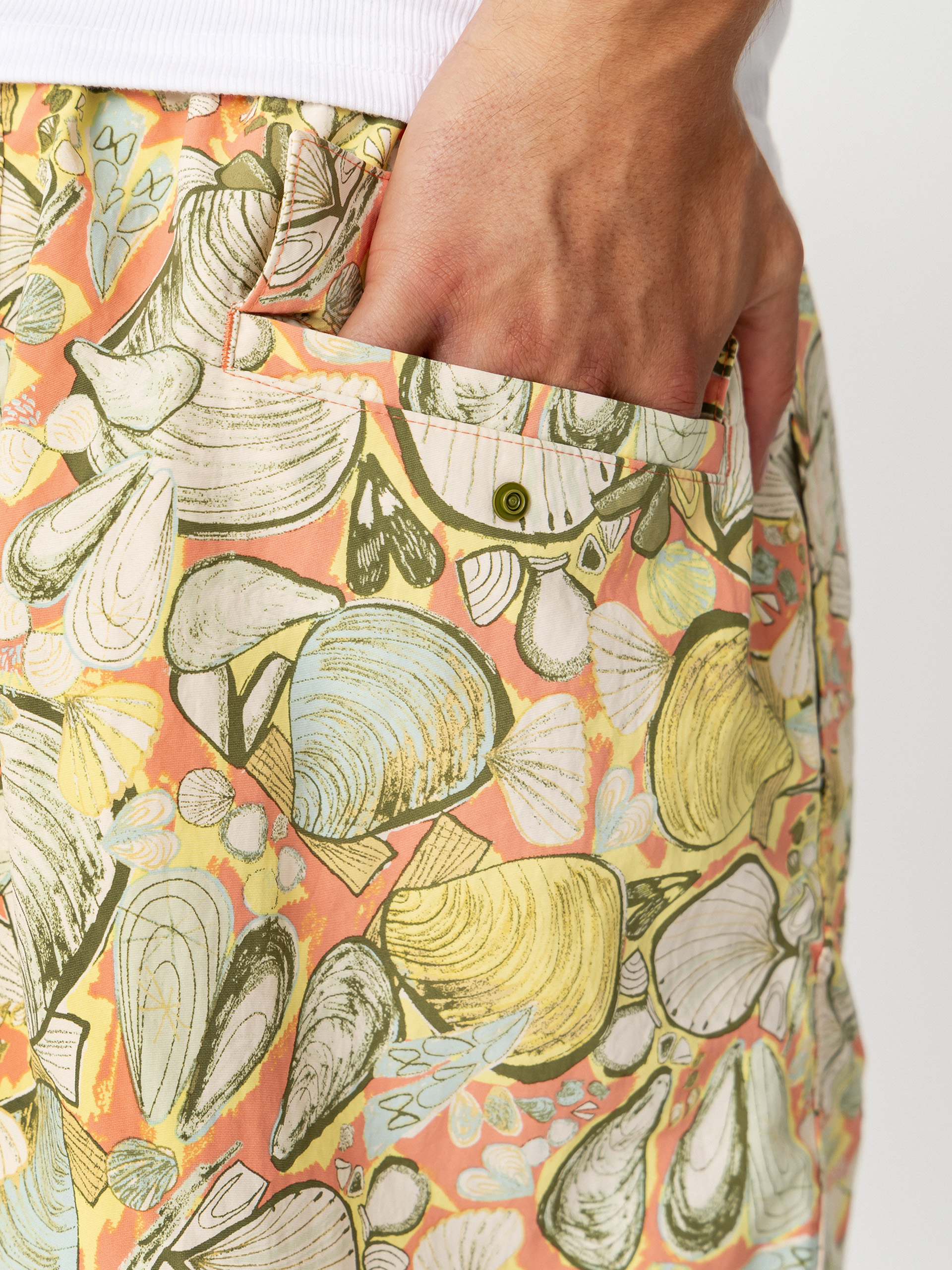 Rövidnadrág Patagonia Baggies 5in (shelly shelly/mellow melon)