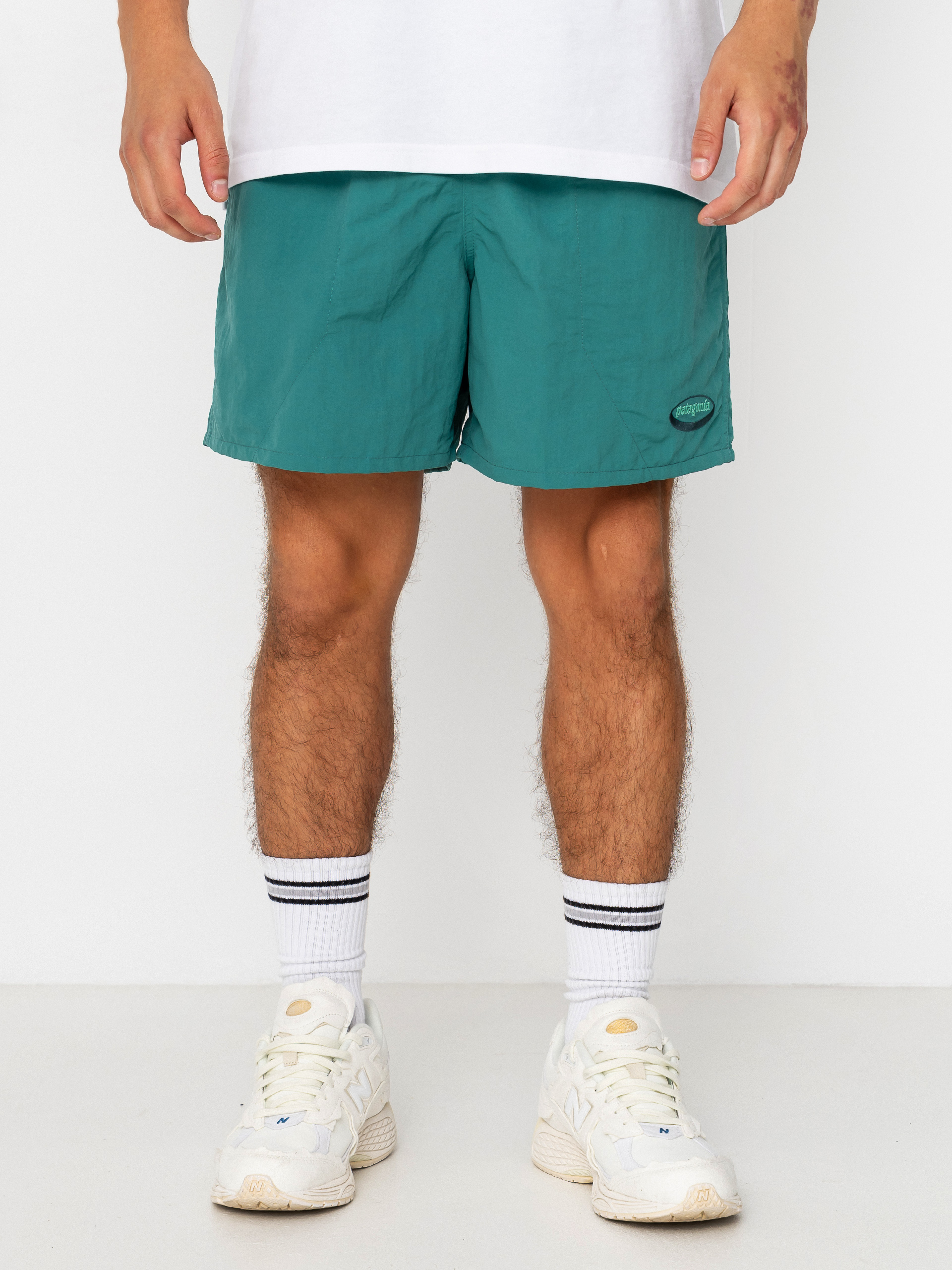 Rövidnadrág Patagonia Baggies 5in (95 oval logo/gem green)