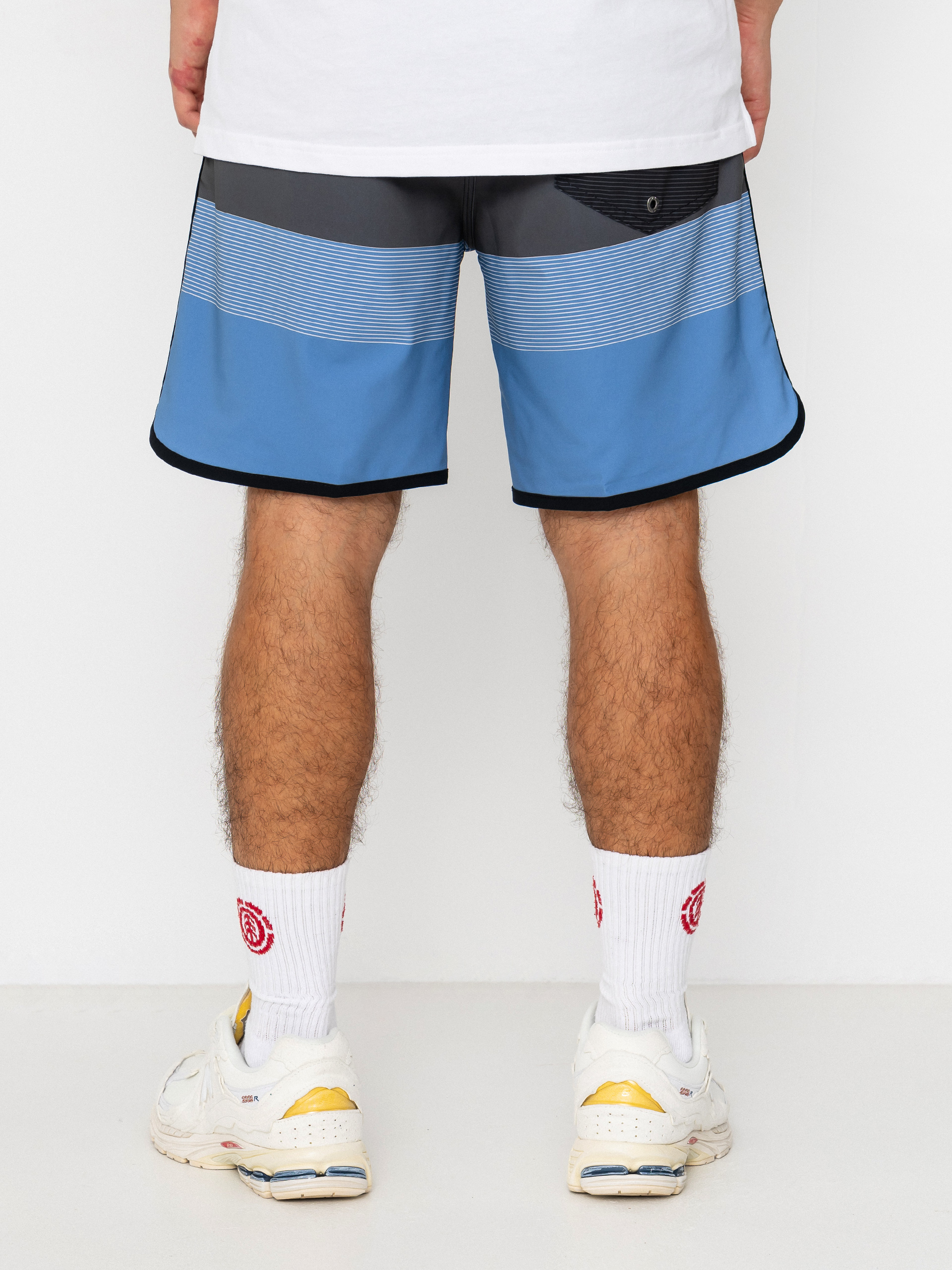 Boardshort Quiksilver Surfsilk Scallop 18 (black tijuana)