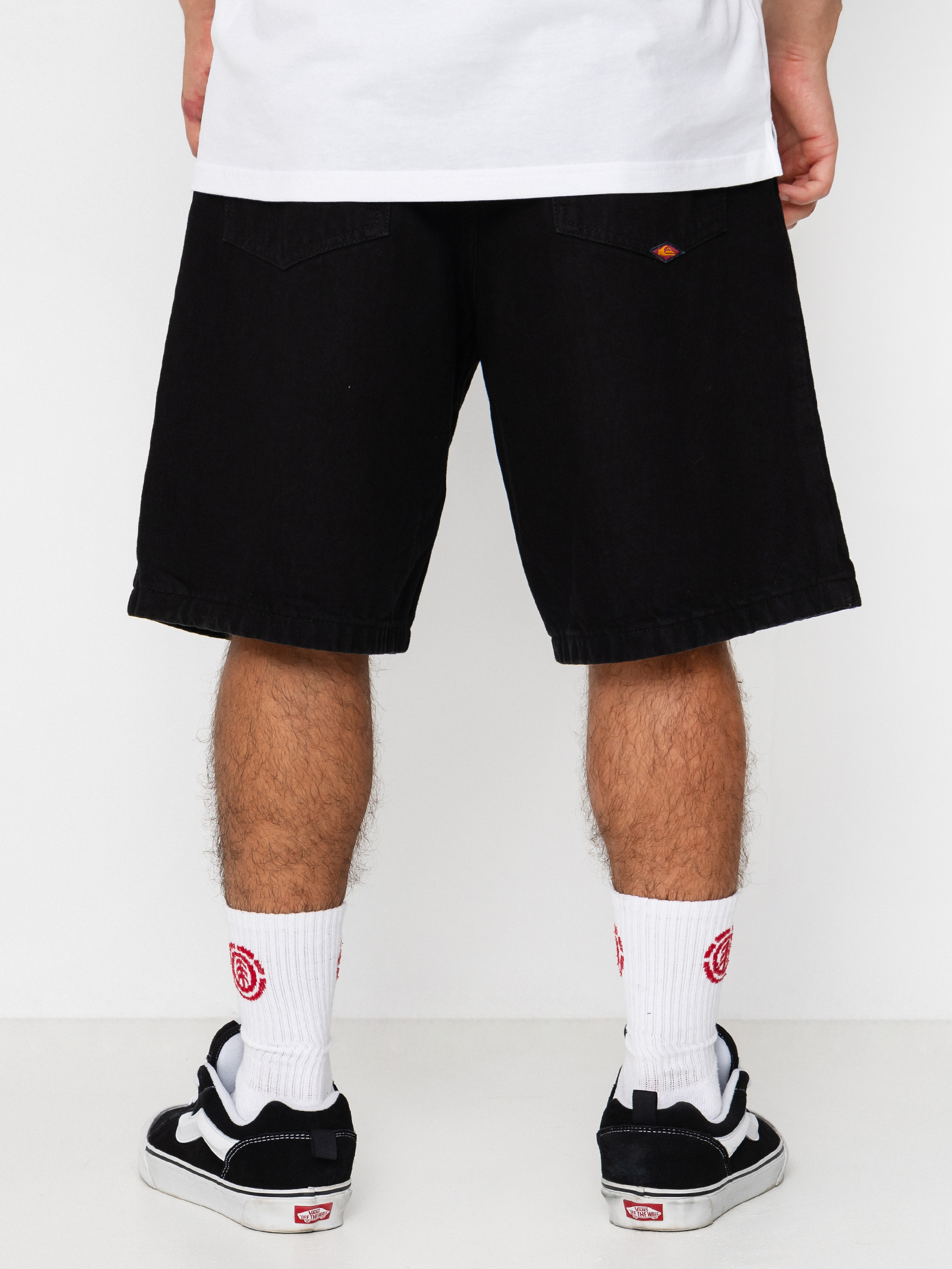 Quiksilver Baggy Denim Rövidnadrág (black)