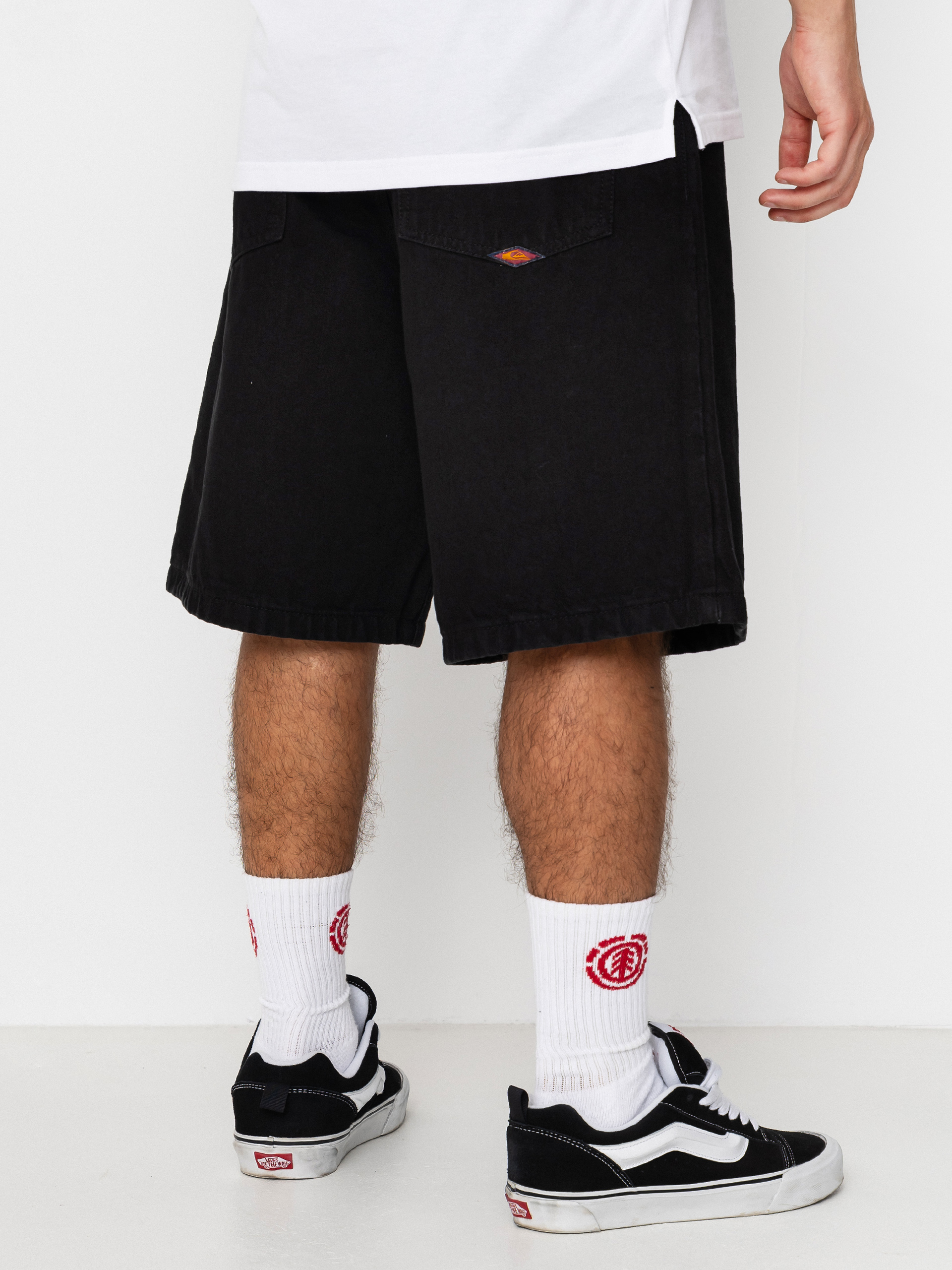 Quiksilver Baggy Denim Rövidnadrág (black)