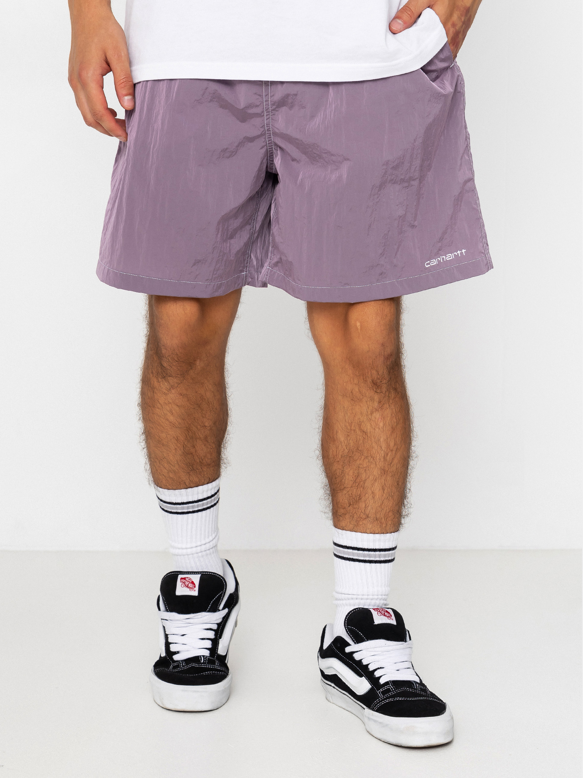 Rövidnadrág Carhartt WIP Canby Swim (gentle purple/white)