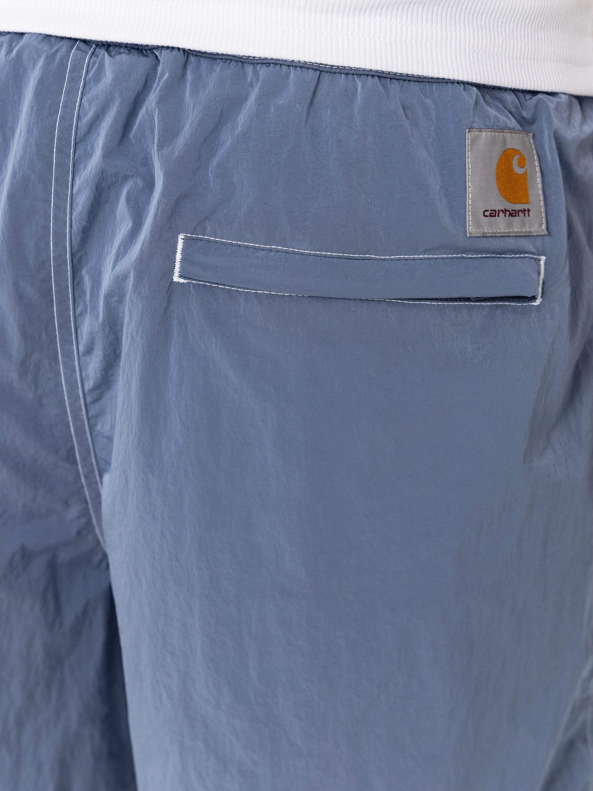 Rövidnadrág Carhartt WIP Canby Swim (gentle blue/white)