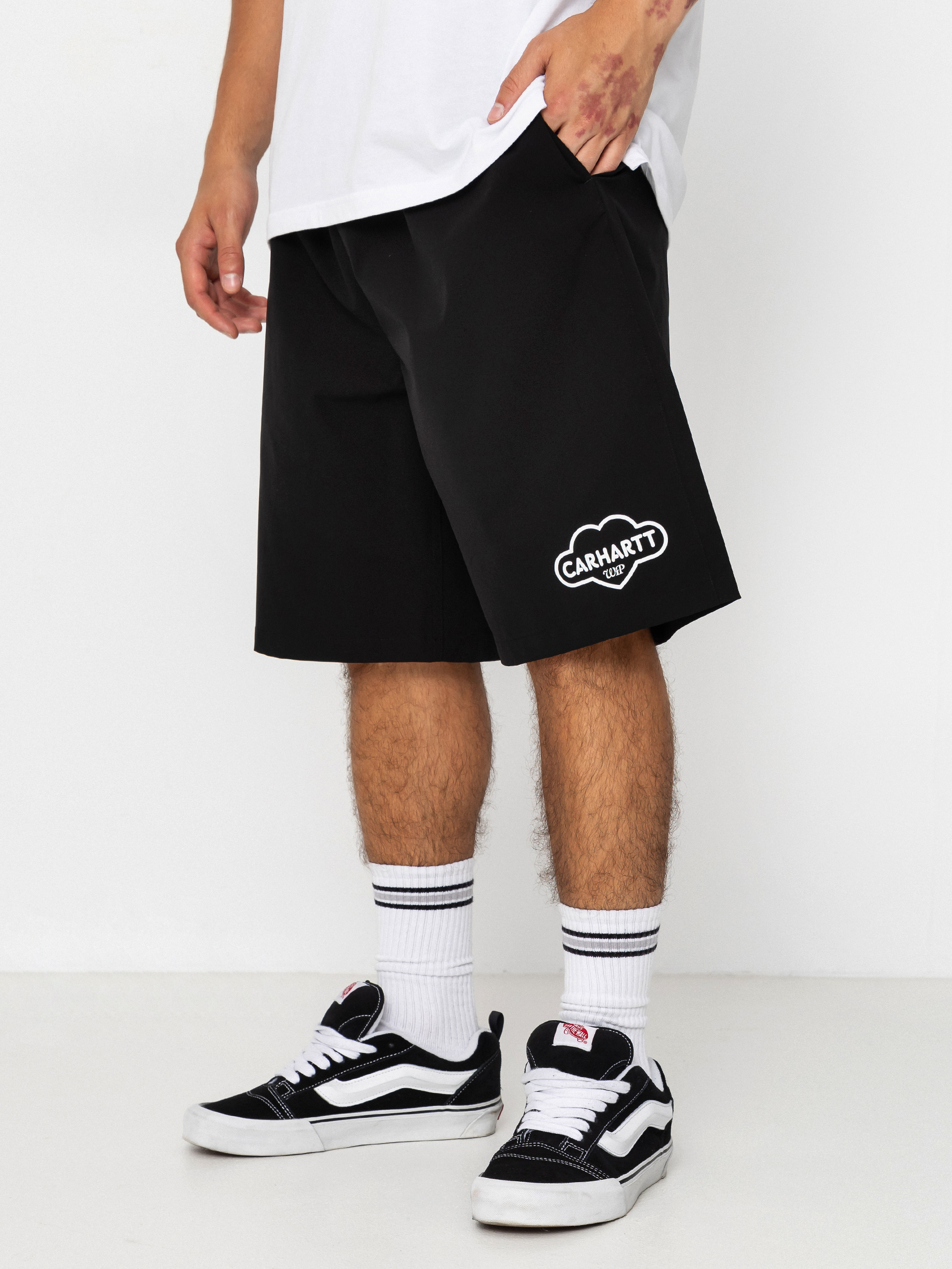 Rövidnadrág Carhartt WIP Cloud Heart Swim (black)