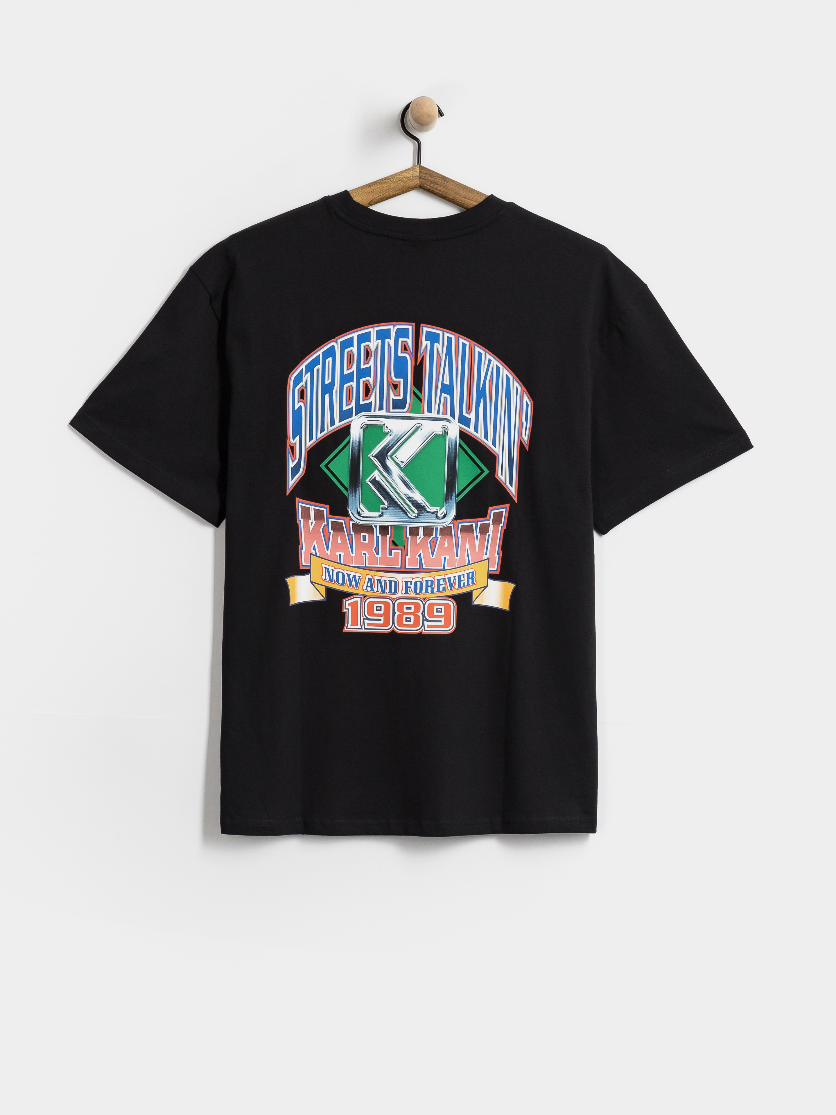 Karl Kani Baseball Oversized Póló (black)