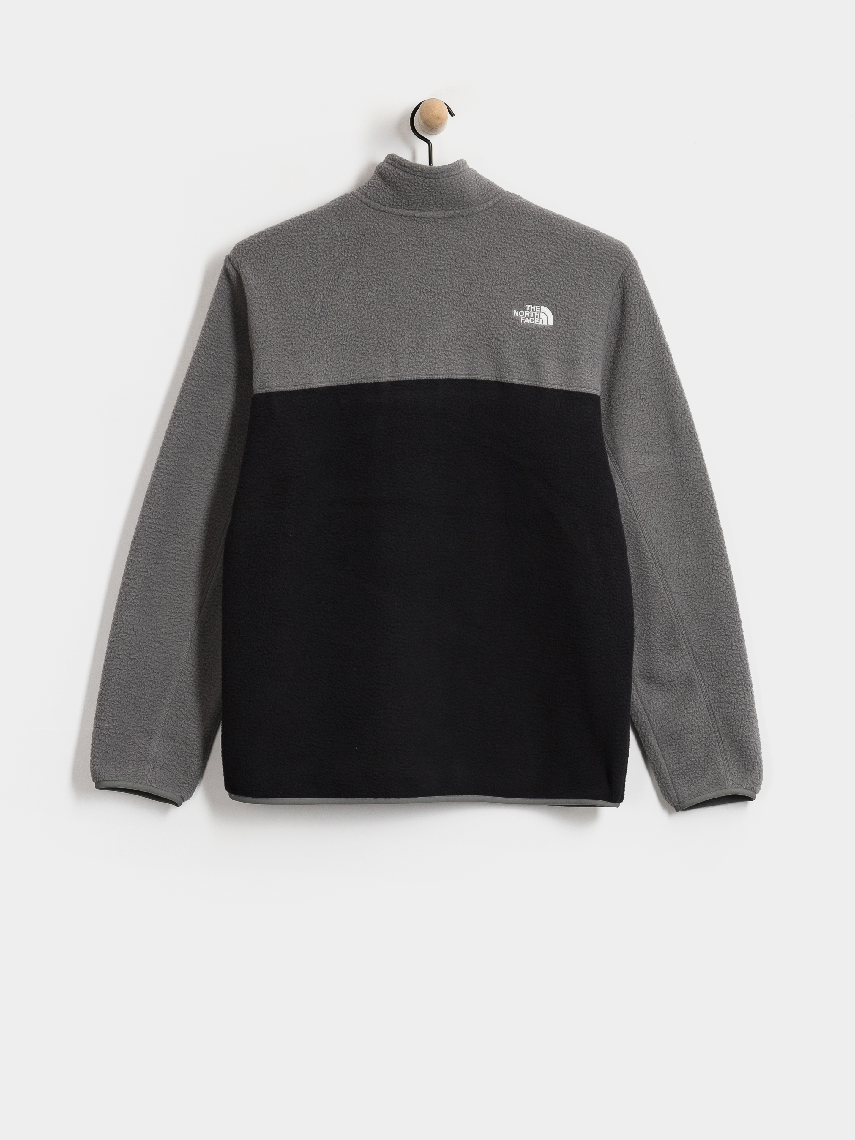 Férfi The North Face Yumiori 1/4 Zip Polár pulóver (tnf black/smoked pearl)