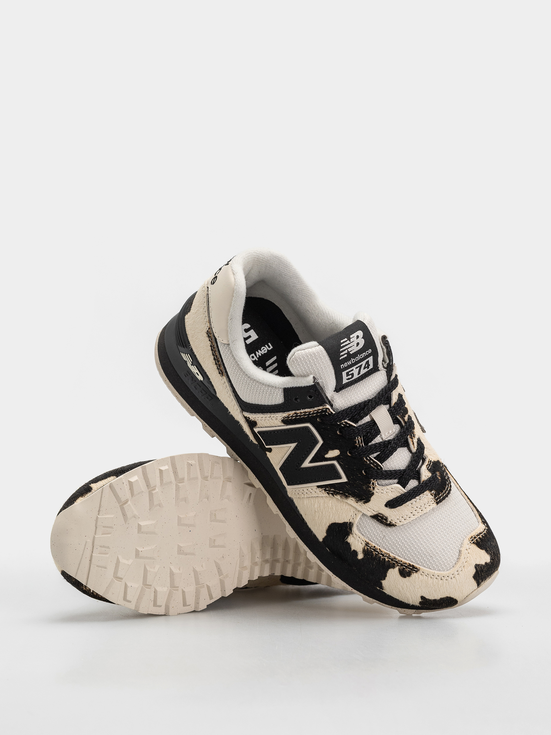 New Balance 574 Wmn Cipők (black/linen)