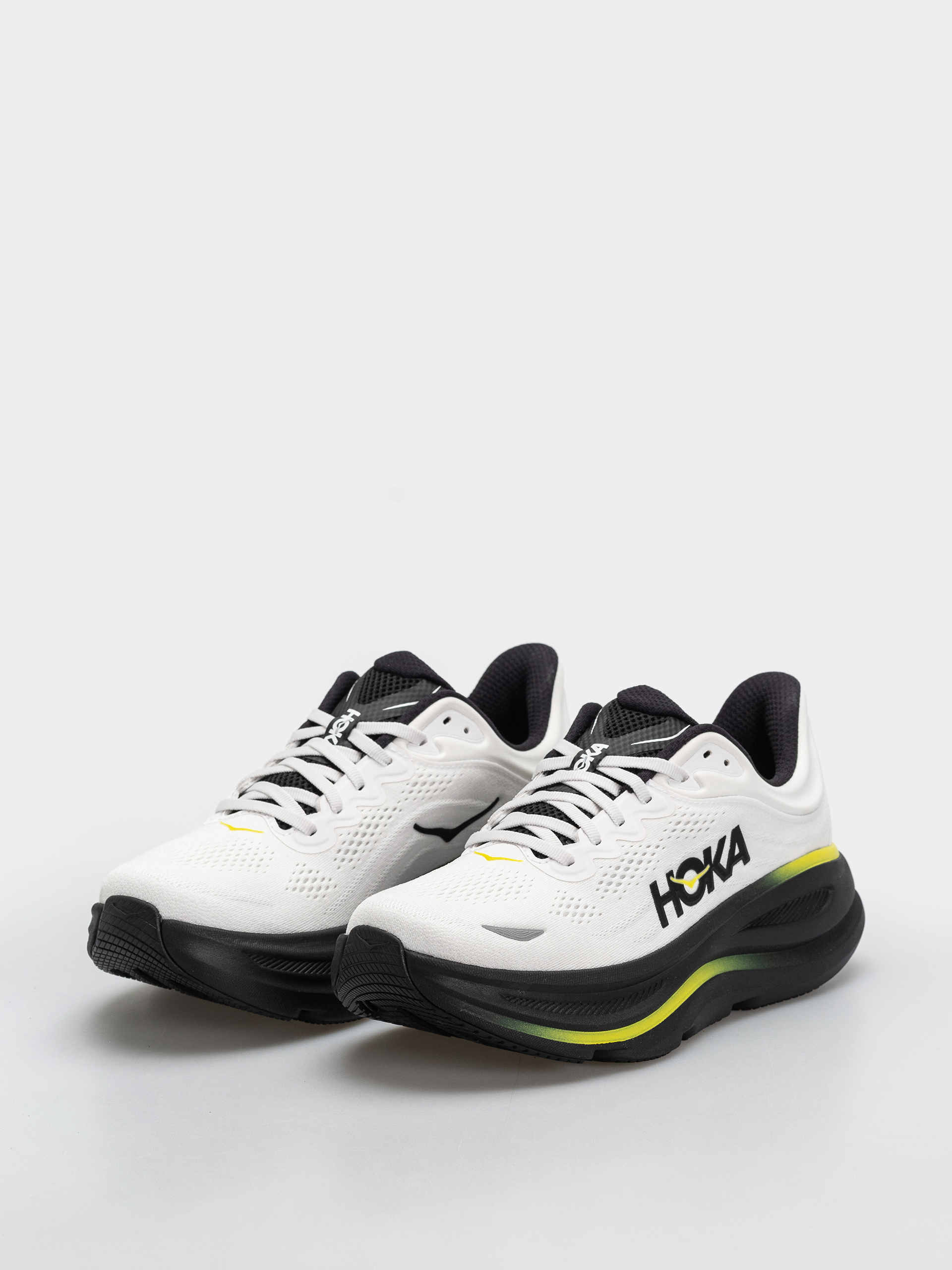 Hoka Bondi 9 Cipők (white/citrus)