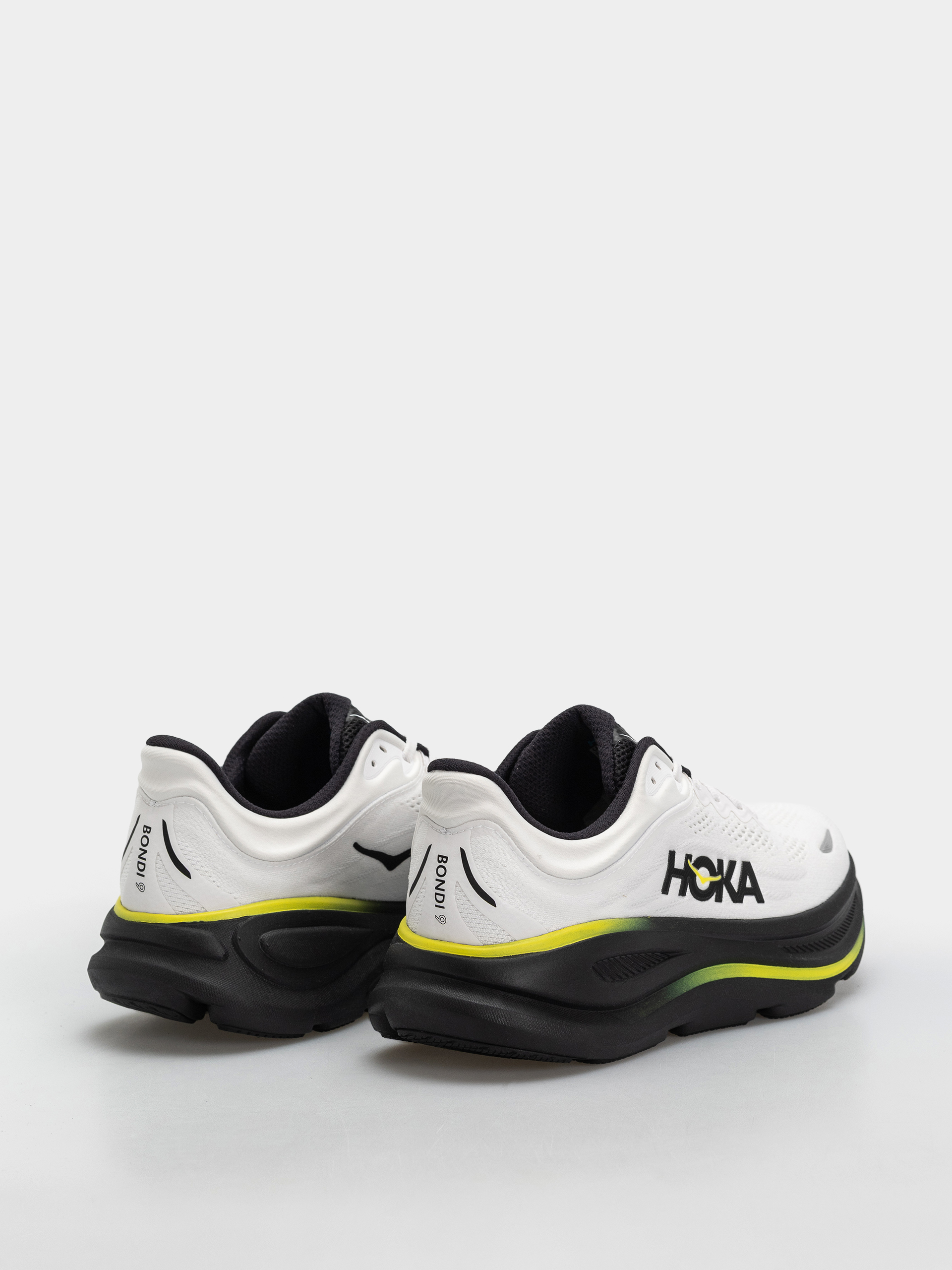 Hoka Bondi 9 Cipők (white/citrus)