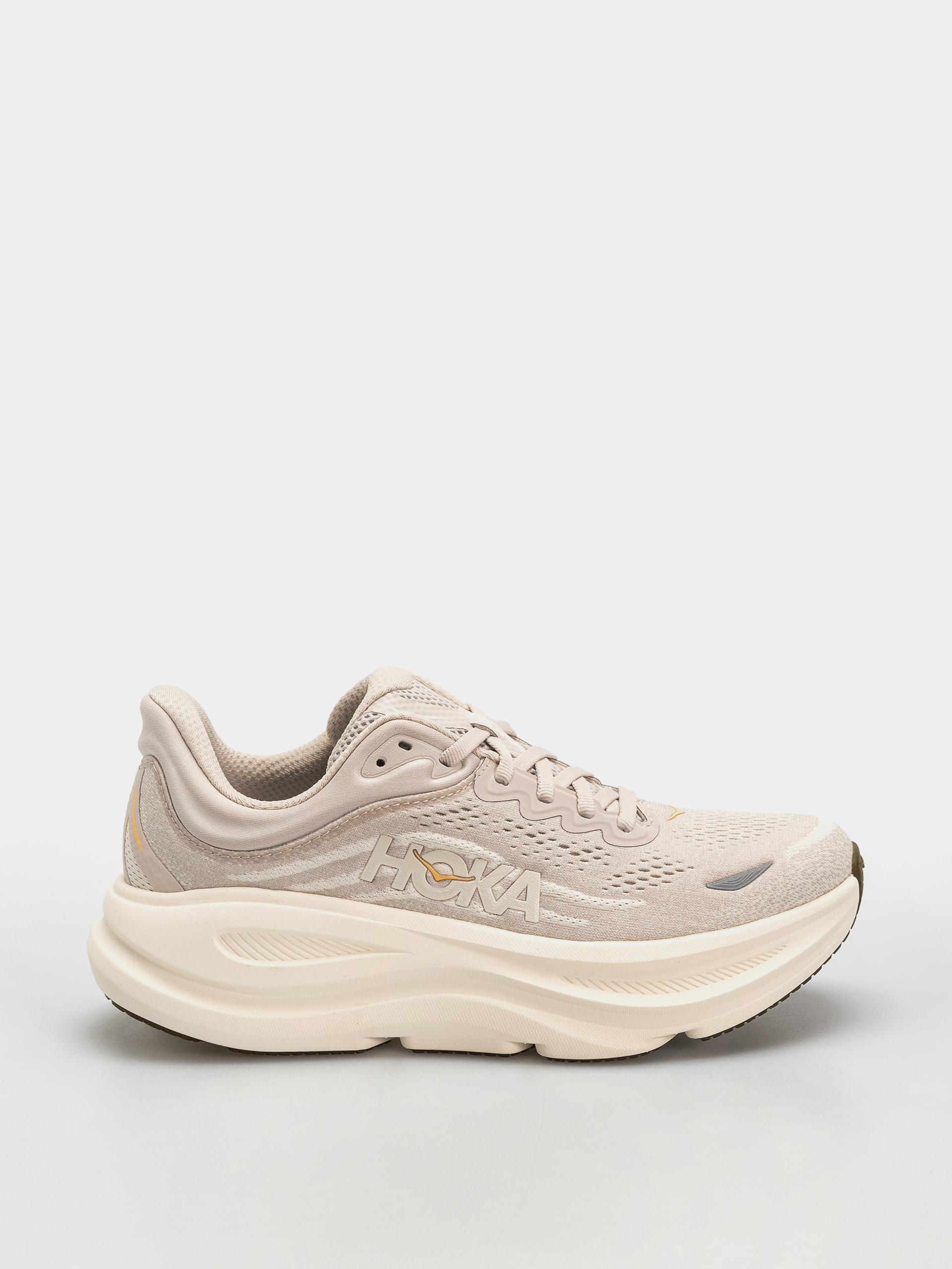 Hoka Bondi 9 Cipők Wmn (river rock grey/alabaster)