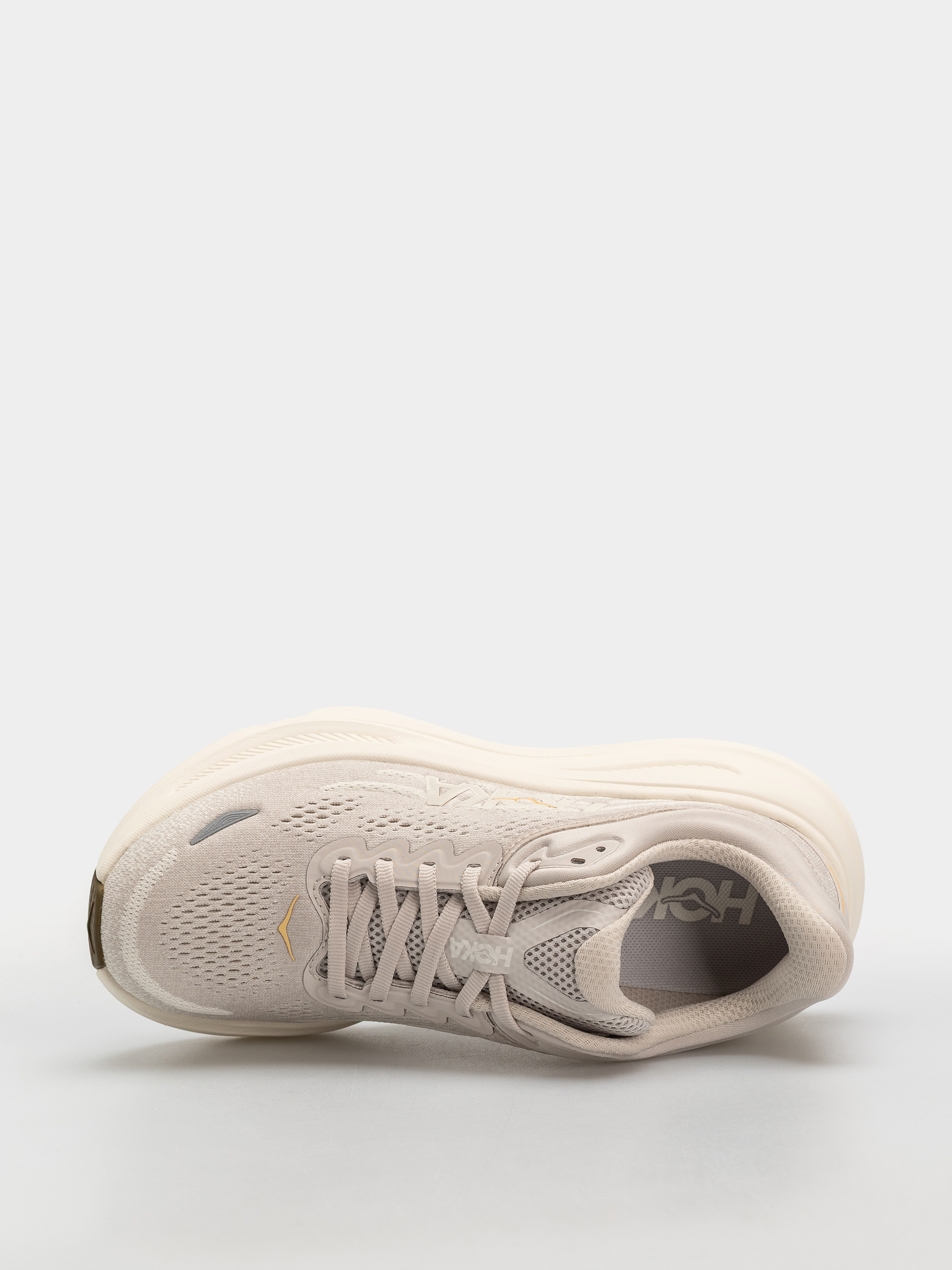 Hoka Bondi 9 Cipők Wmn (river rock grey/alabaster)