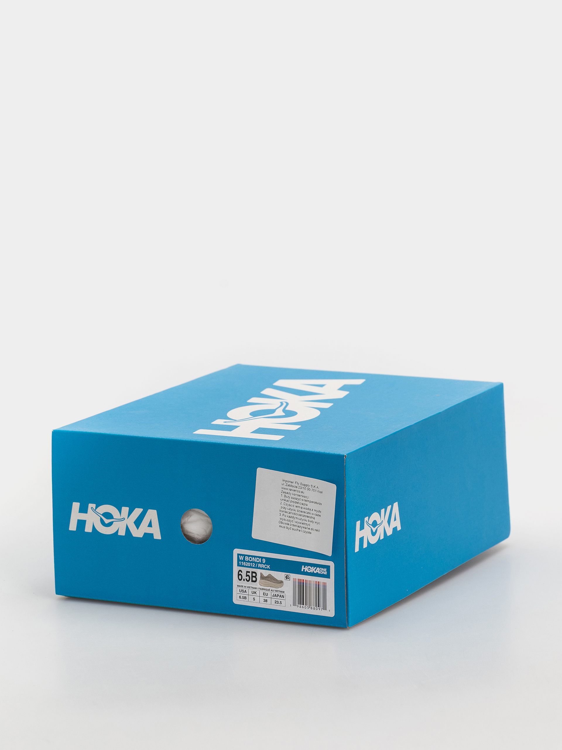 Hoka Bondi 9 Cipők Wmn (river rock grey/alabaster)