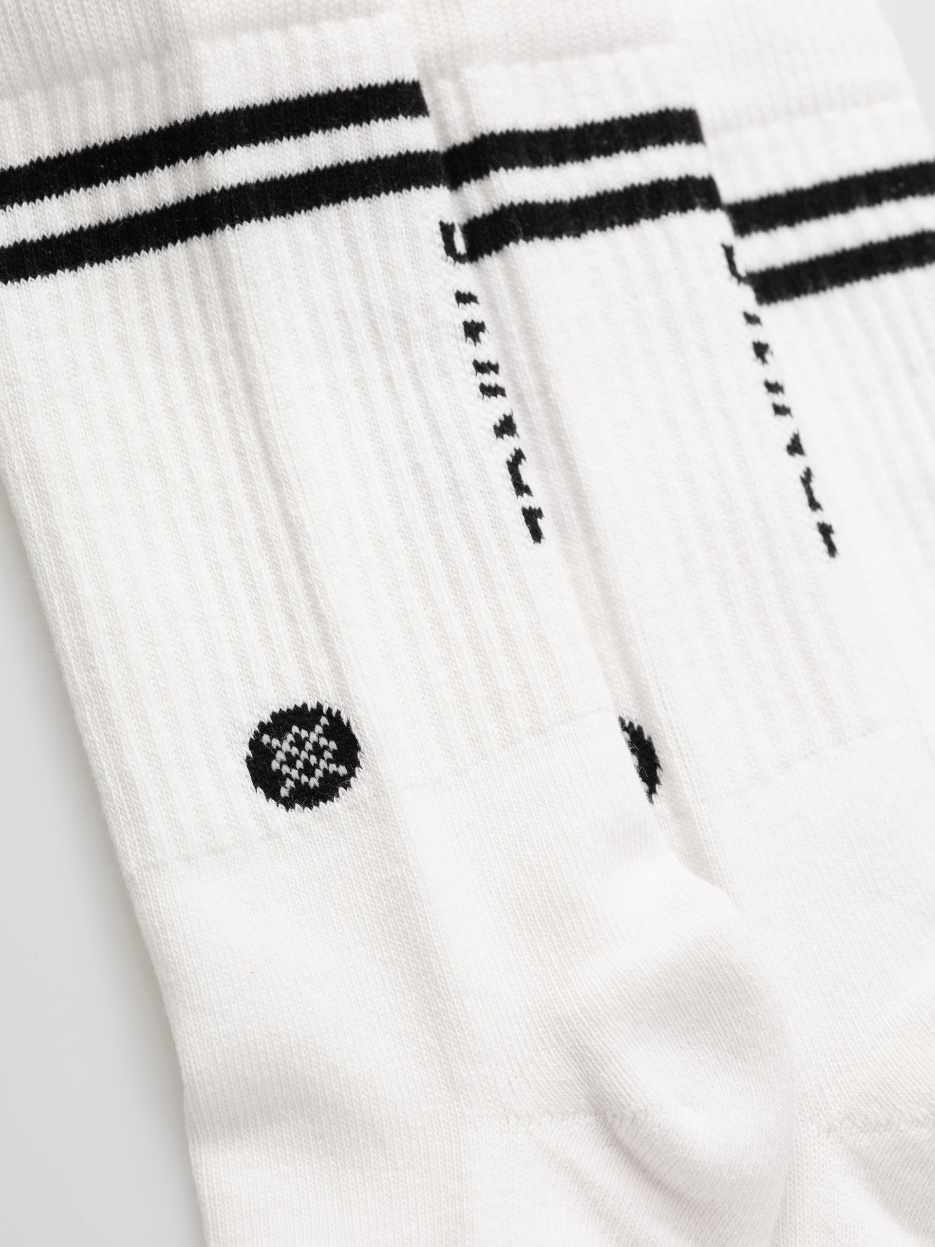 Stance Core 3 Pack Crew Zokni (white)