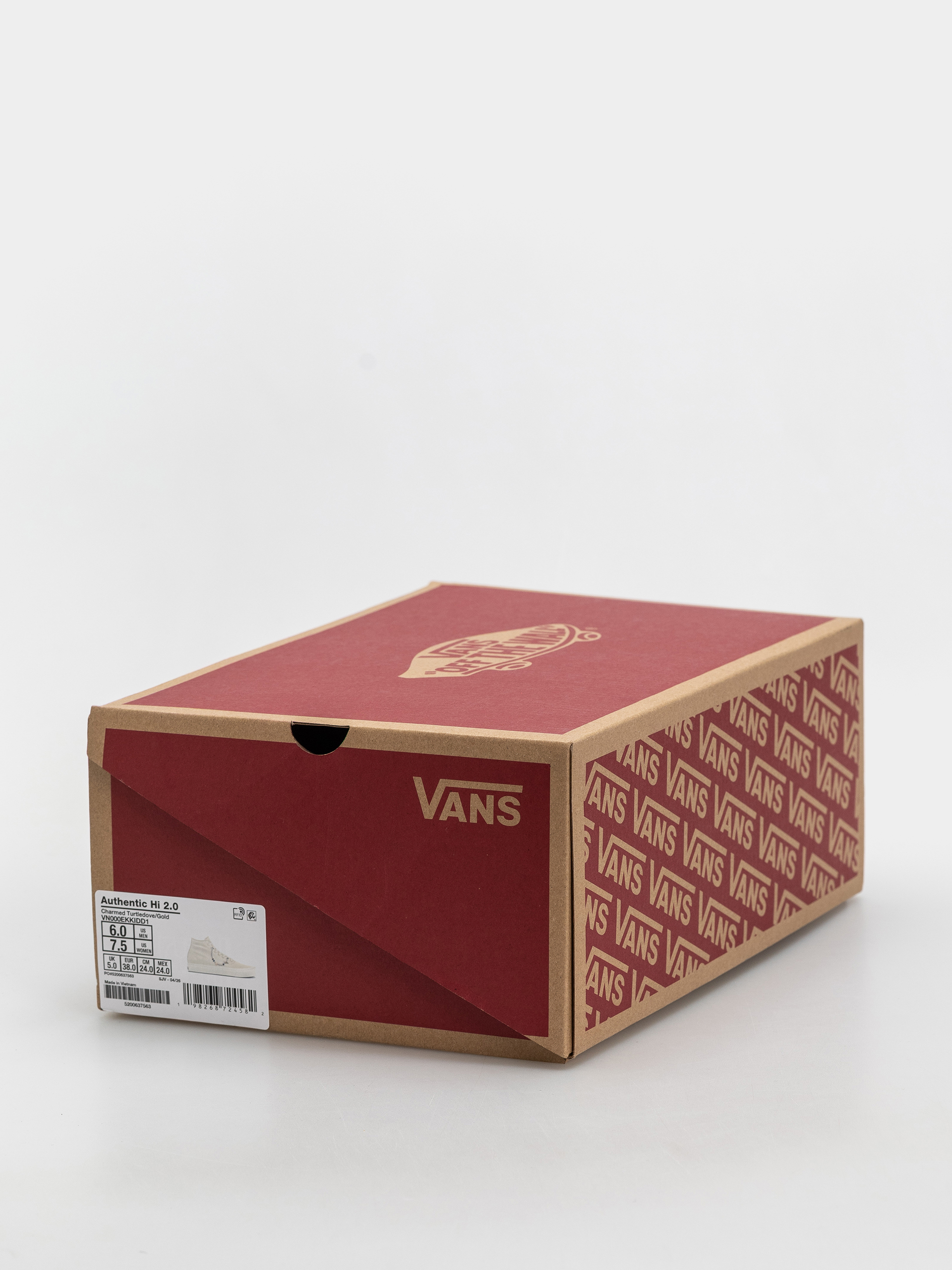 Vans Authentic Hi 2.0 Cipők (turtledove/gold)