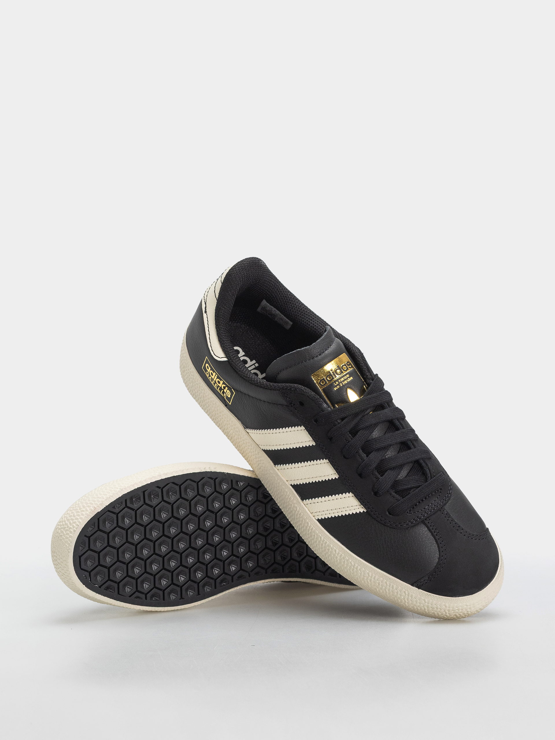 adidas Gazelle Adv Cipők (cblack/crewht/goldmt)