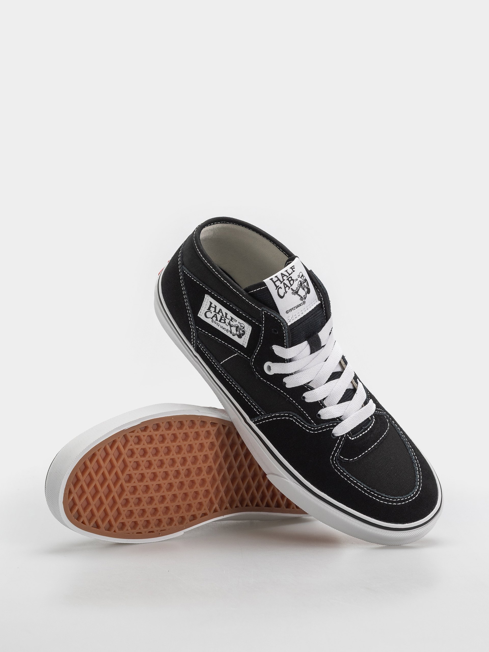 Vans Half Cab Decon Cipők (black/true white)