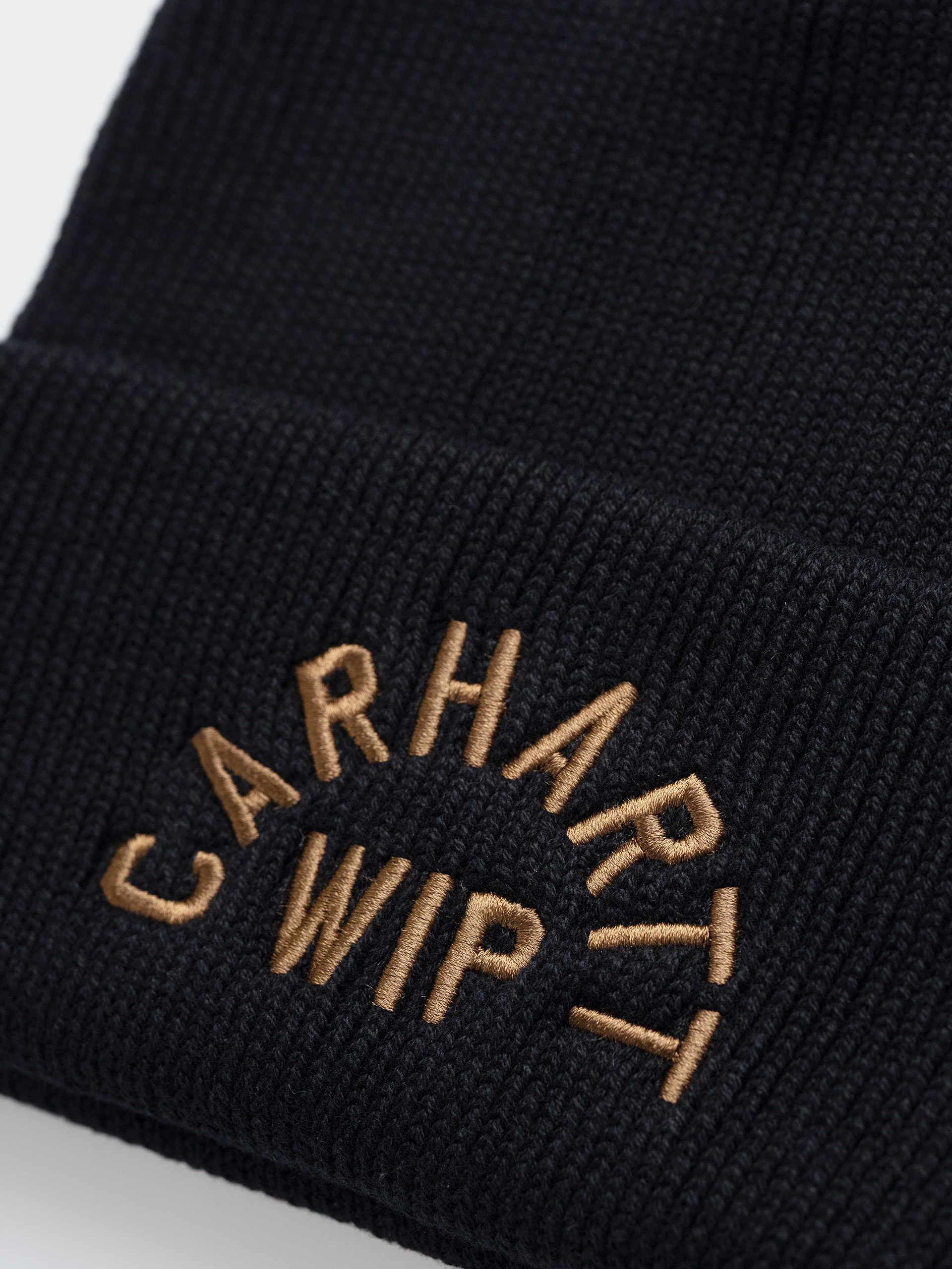 Carhartt WIP Arch Script Sapka (black/wip h brown)
