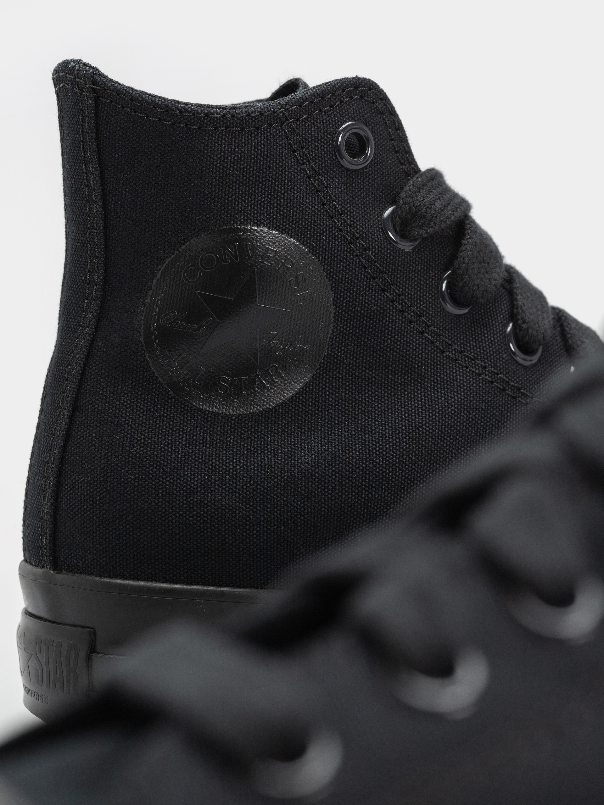 Converse Chuck Taylor Throwback Hi Tornacipők (black/black/black)