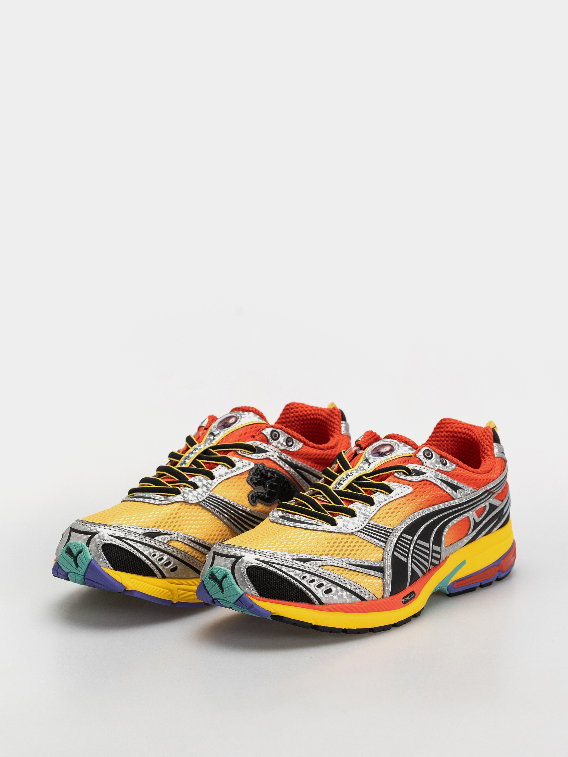 Puma Homura OG Hyper Cipők (red flash/sunny yellow)