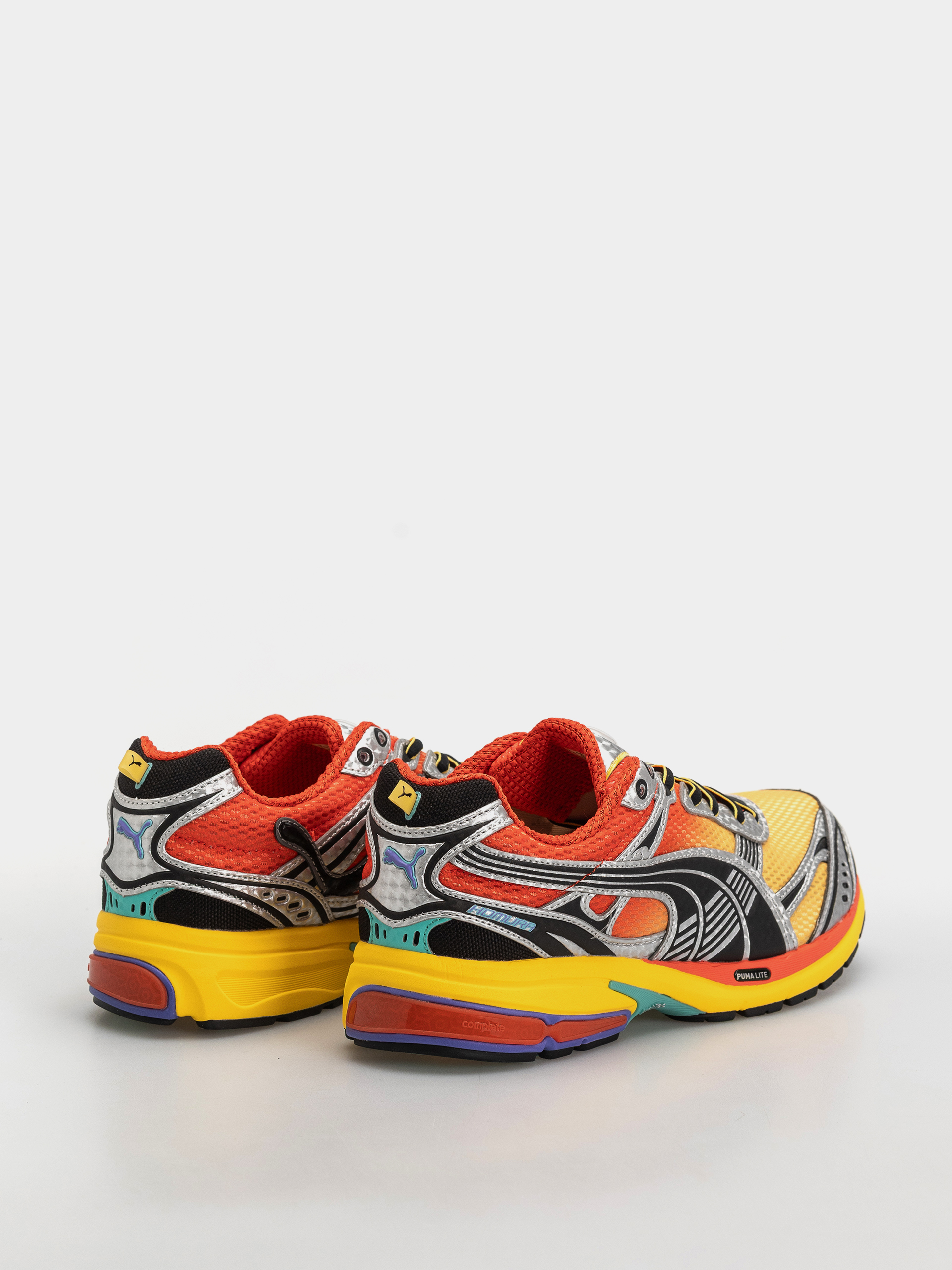 Puma Homura OG Hyper Cipők (red flash/sunny yellow)