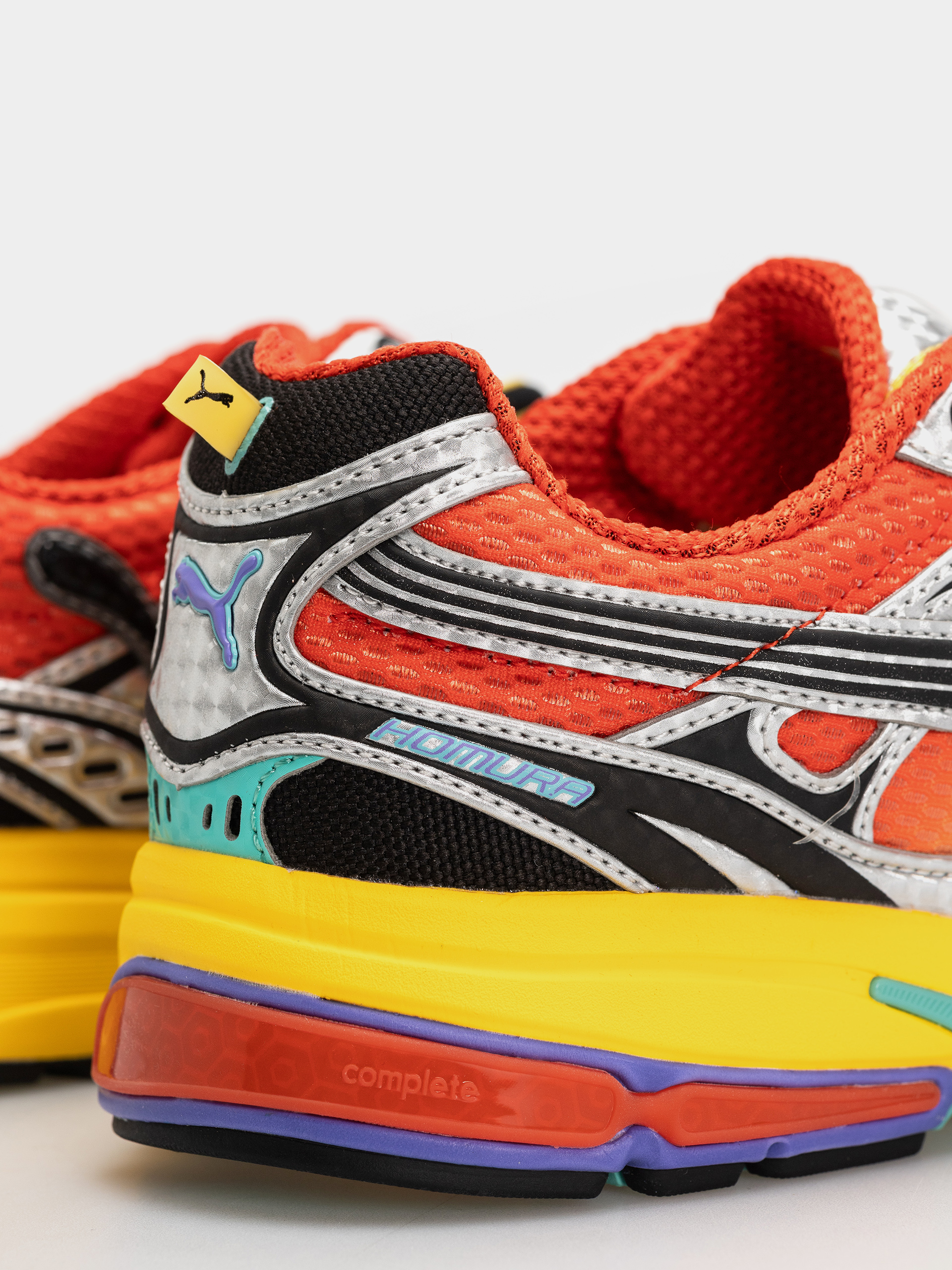 Puma Homura OG Hyper Cipők (red flash/sunny yellow)