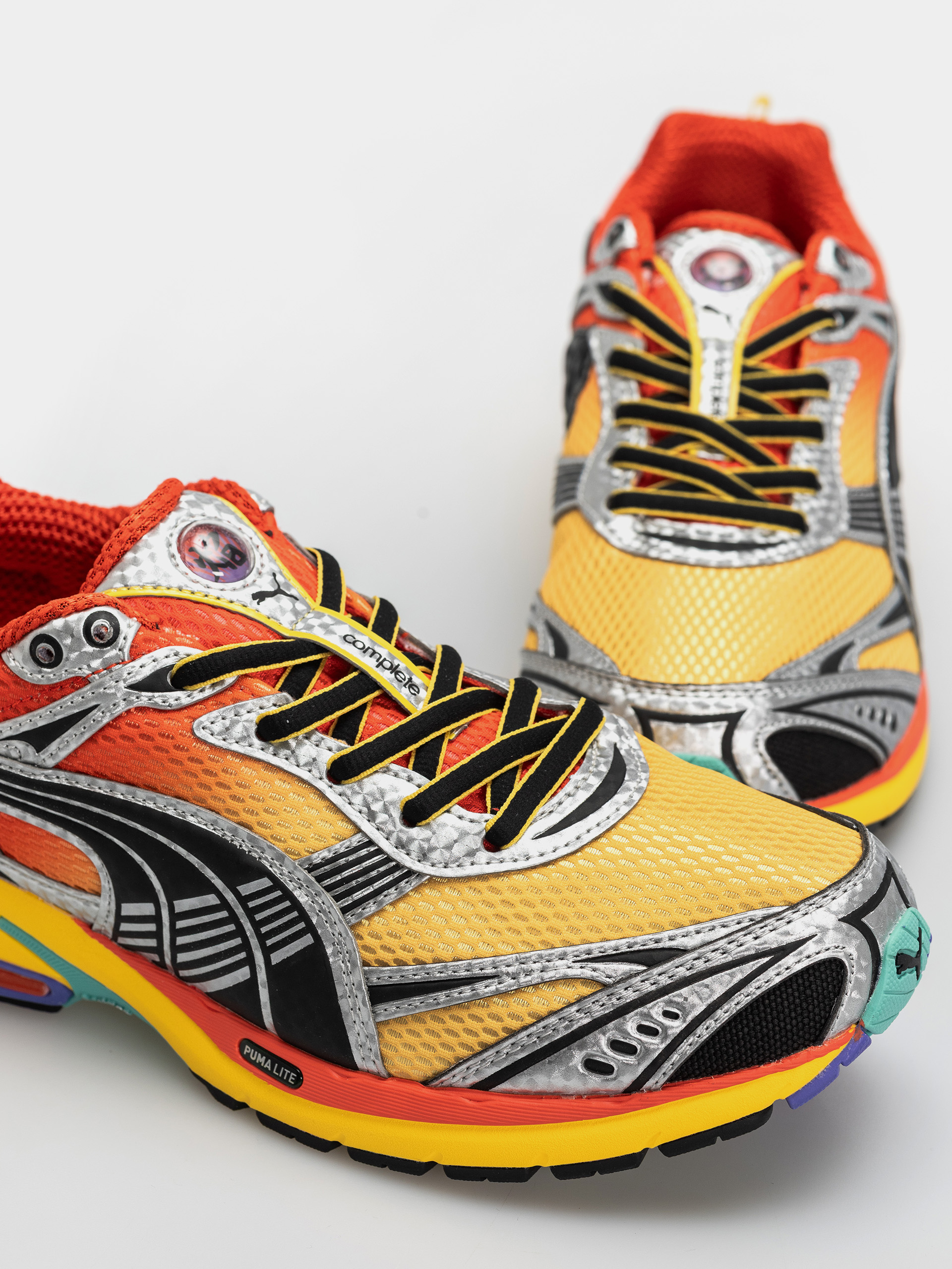 Puma Homura OG Hyper Cipők (red flash/sunny yellow)