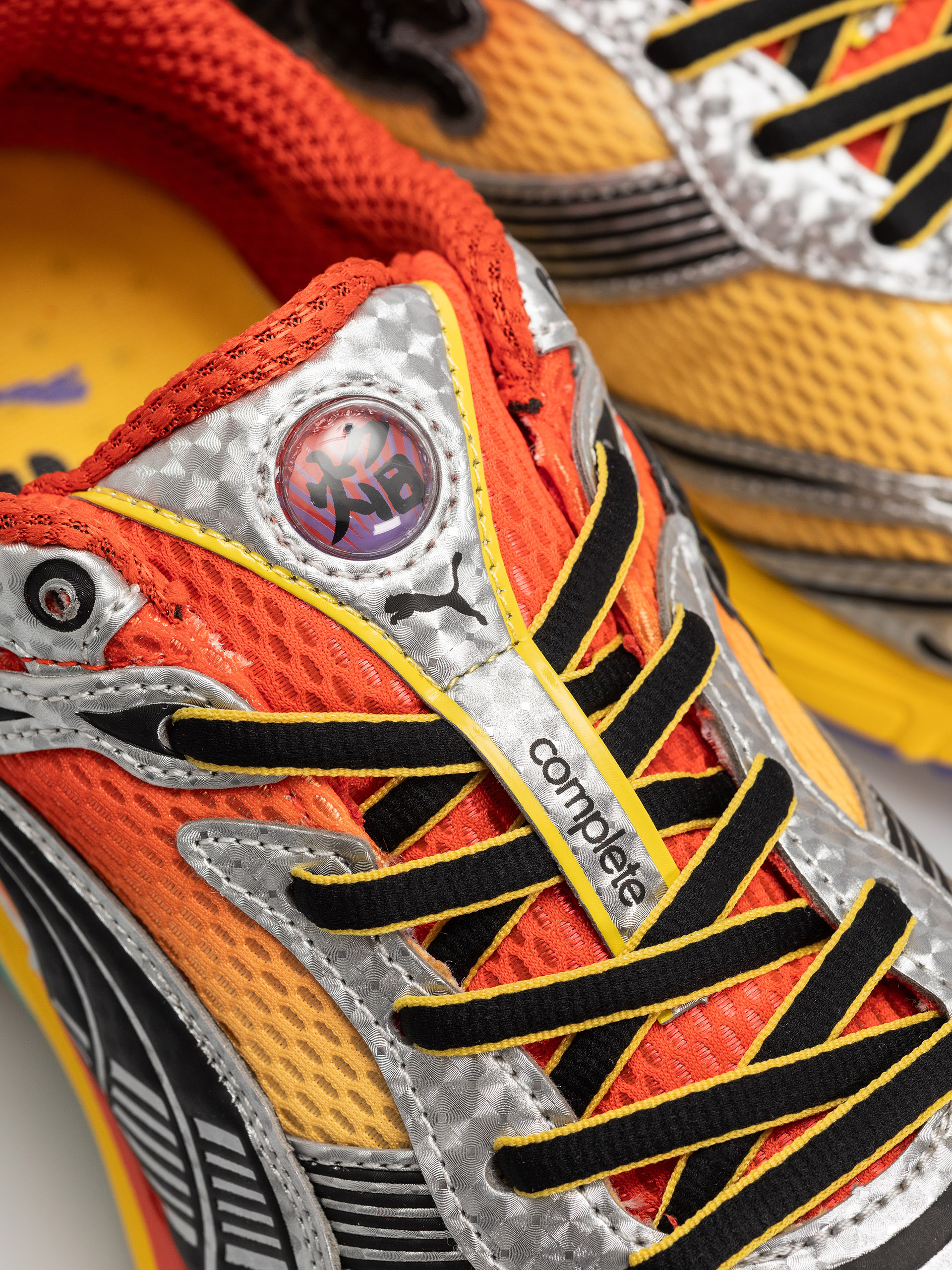 Puma Homura OG Hyper Cipők (red flash/sunny yellow)